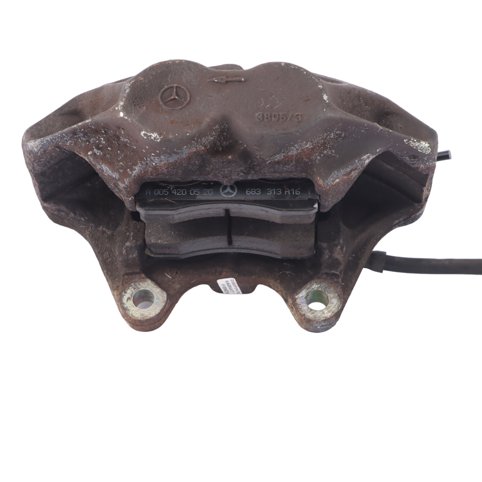 Mercedes W140 Brake Caliper Front Left N/S Wheel Braking Unit A0004208483