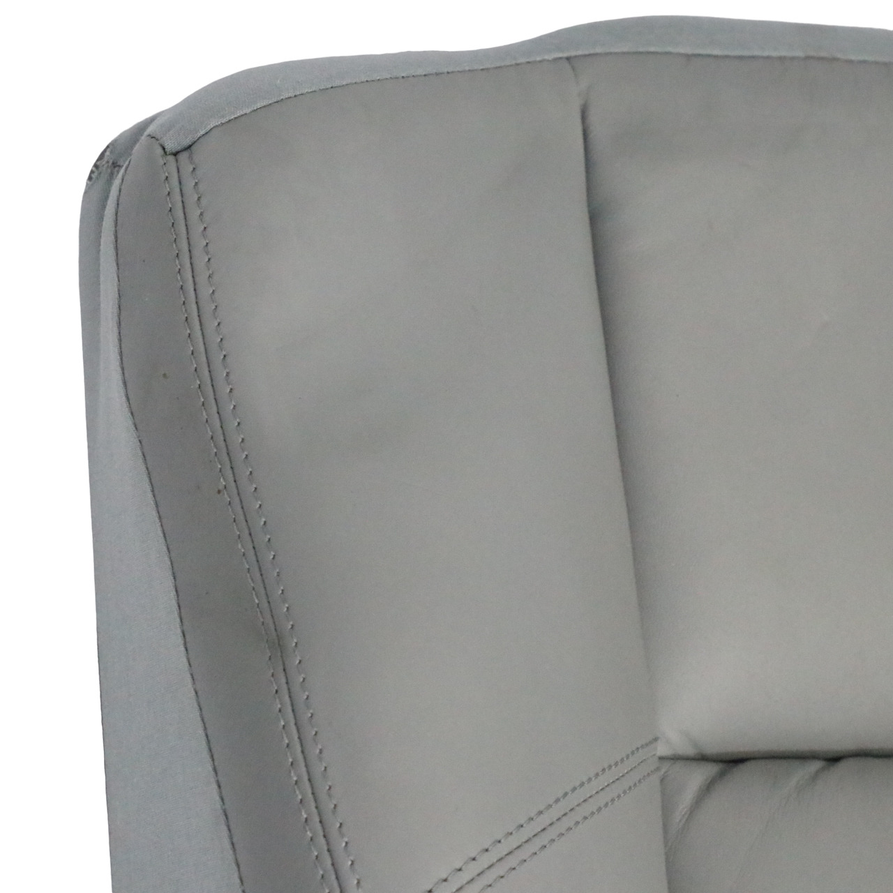 Mercedes C140 Seat Cover Grey Leather Rear Left N/S A1409201350