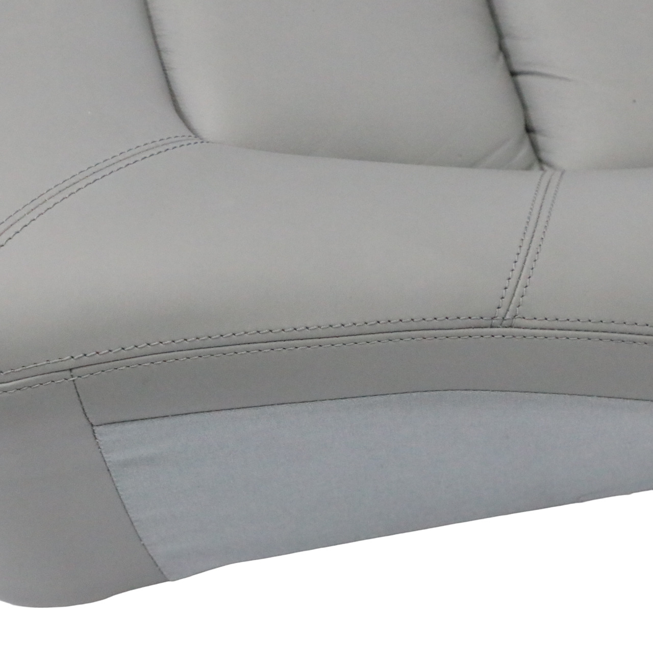 Mercedes C140 Seat Cover Grey Leather Rear Left N/S A1409201350