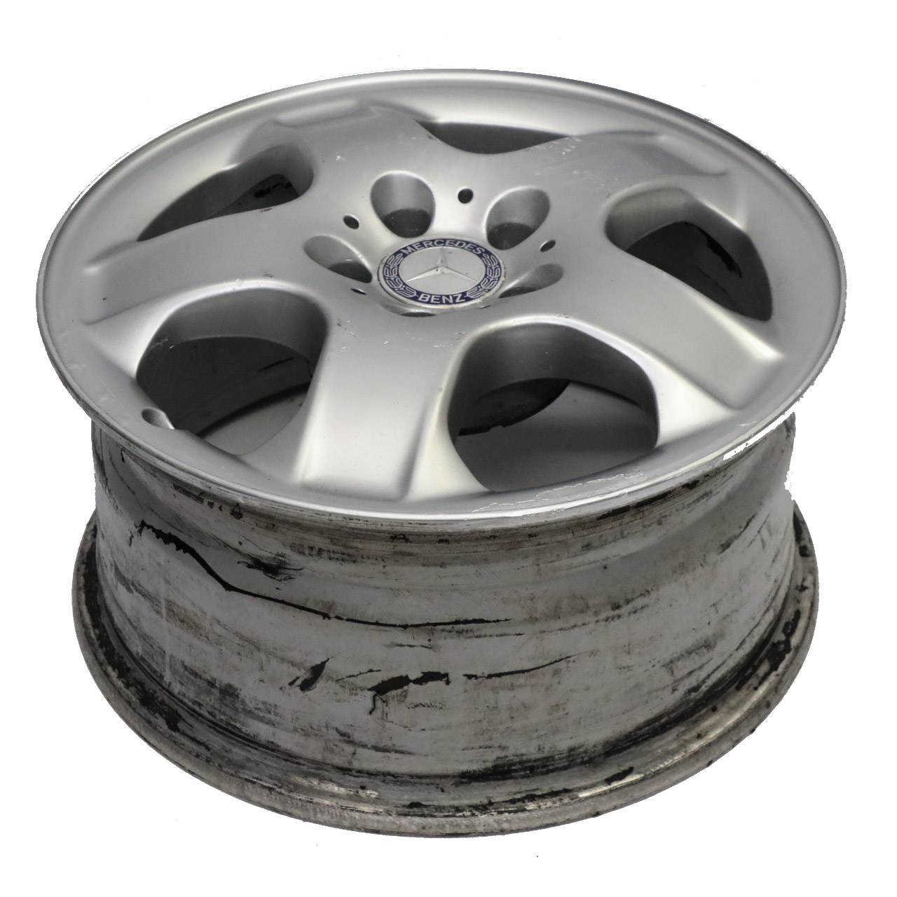 Mercedes ML W163 Silver Alloy Wheel Rim 17" 8J ET:52 A1634012602