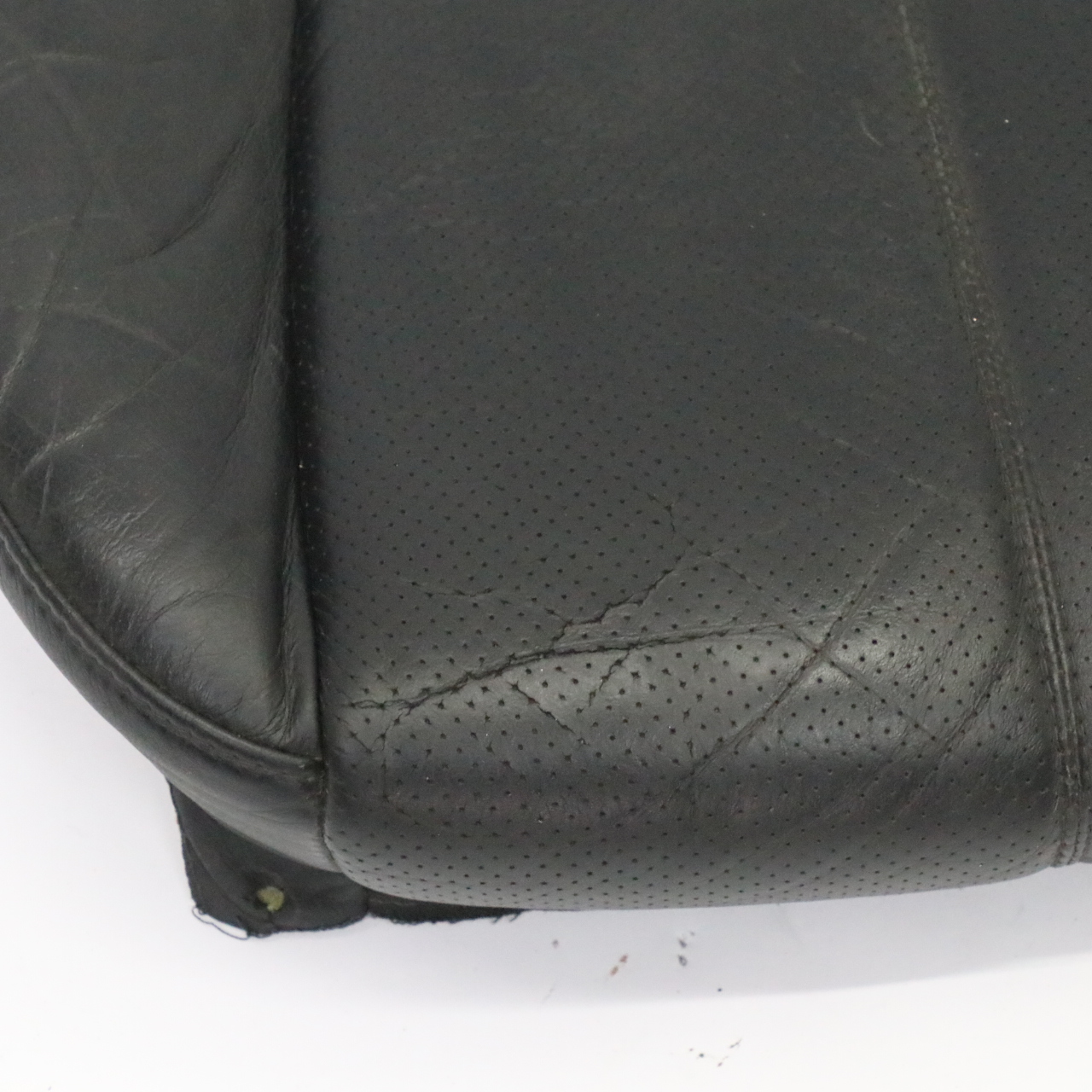 Seat Cover Mercedes ML W163 Heated Front Left Right N/O/S Black Leather