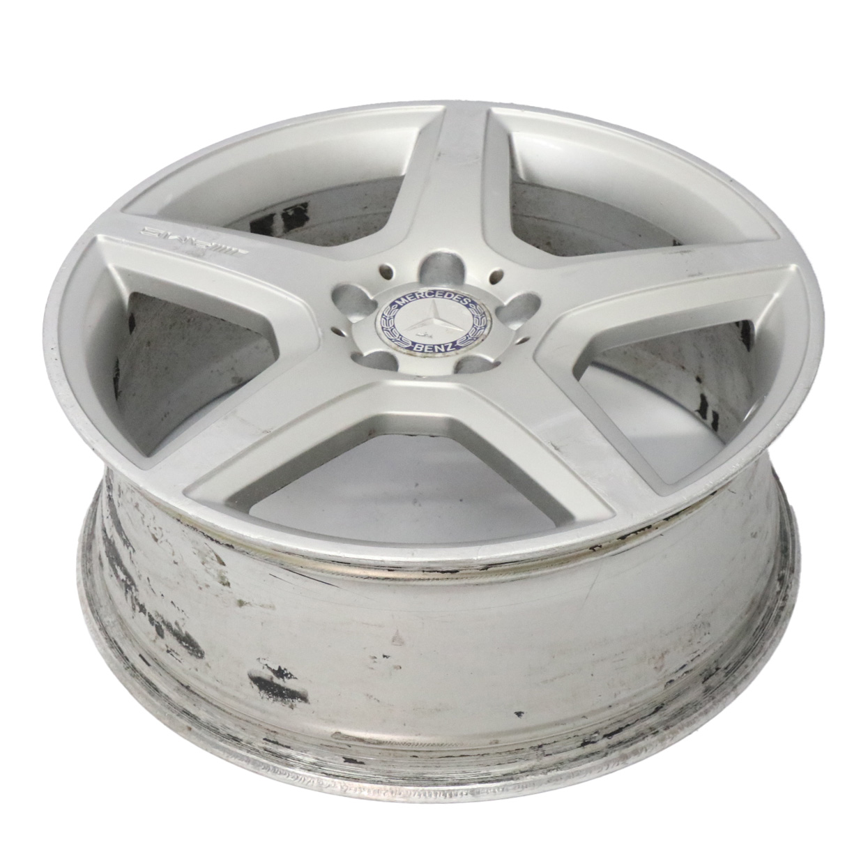 Mercedes W245 AMG Silver Alloy Wheel Rim 18" ET:49 7J A1694011602