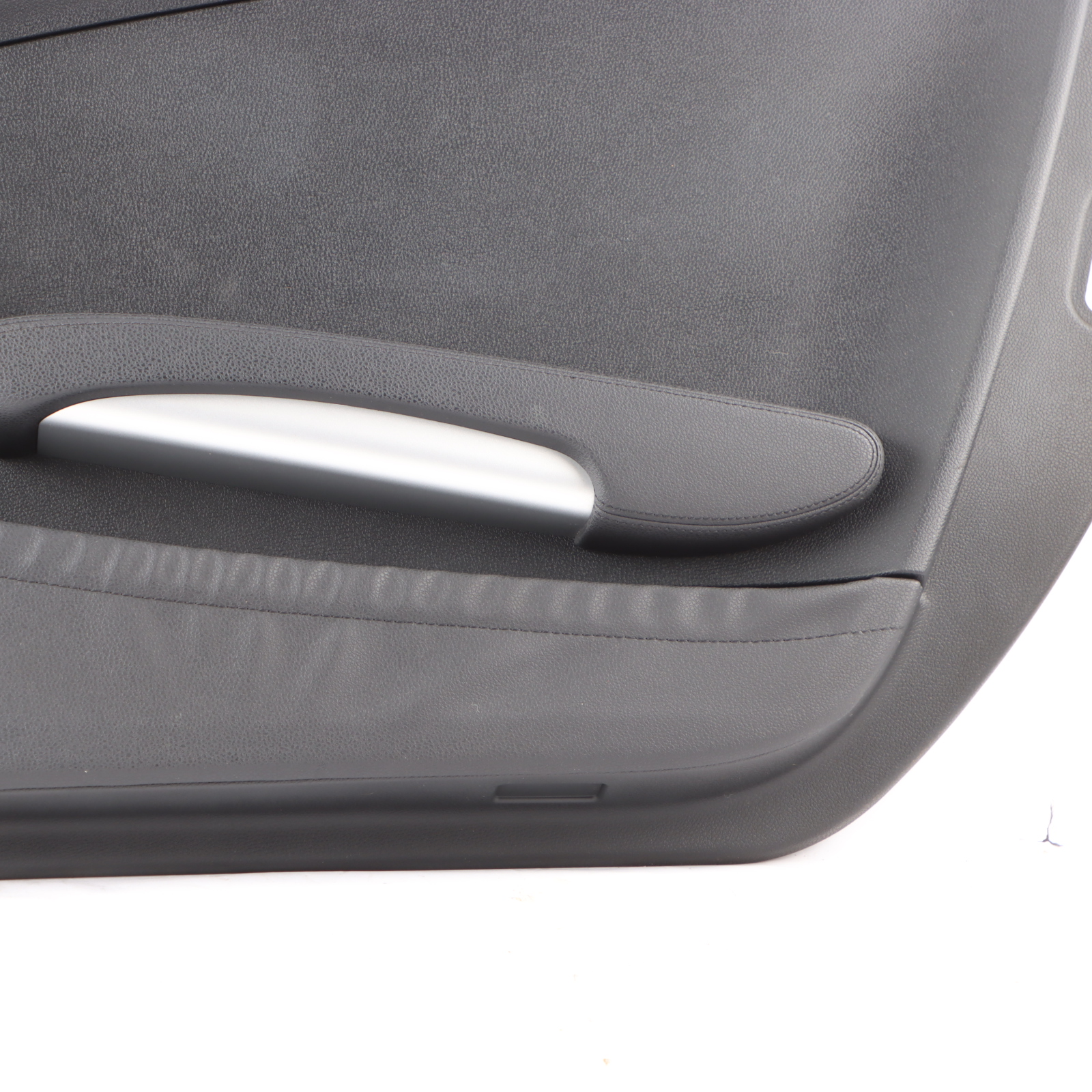 Door Card Mercedes SLK R171 Convertible Front Right O/S Black Leather Lining