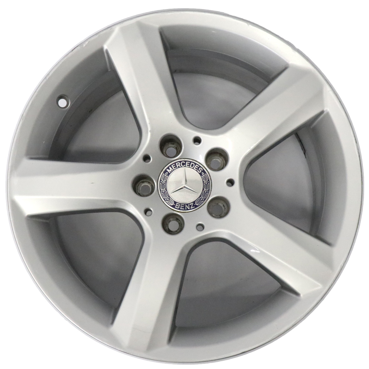 Mercedes R172 Silver Alloy Wheel Rim 17" 8,5J ET:36 5 Spoke A1724013702