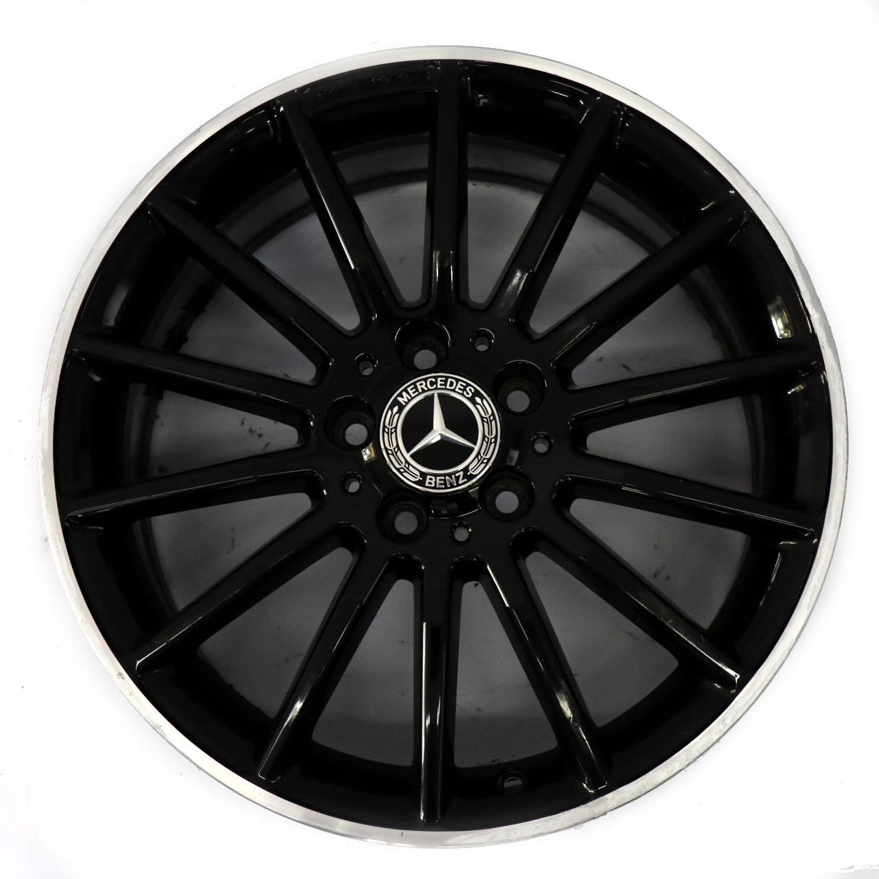 Mercedes W176 W246 AMG Black Wheel Alloy Rim 18" ET:52 7.5J A1764010200