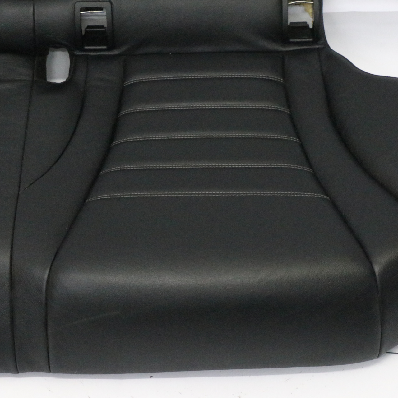 Mercedes W205 Rear Seat Bench Couch Covering Trim Black Imitation Leather