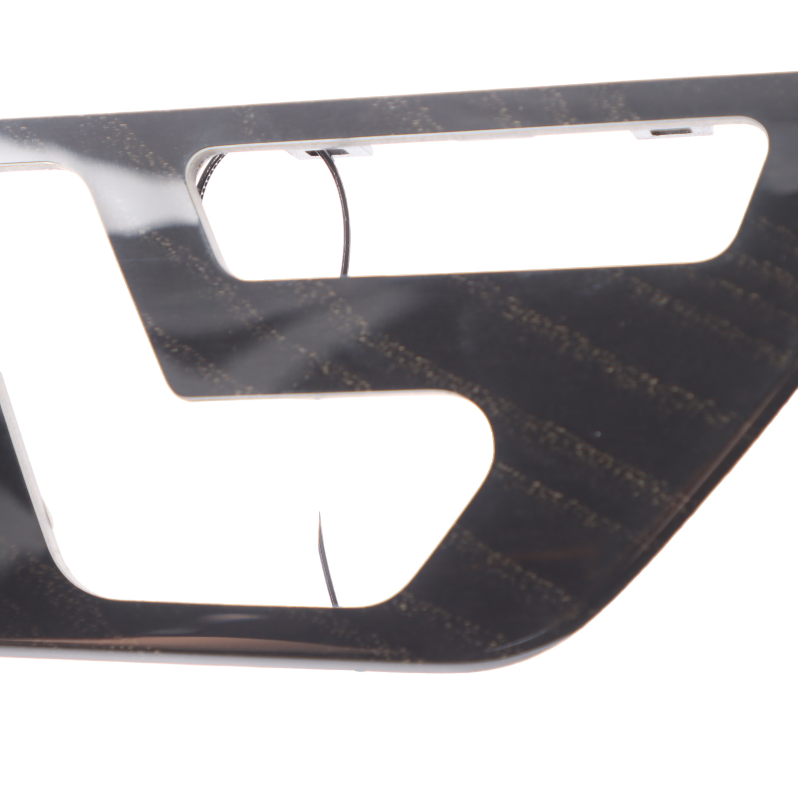 Mercedes W207 Front Door Left N/S Lining Cover Trim Panel Black Ash Wood