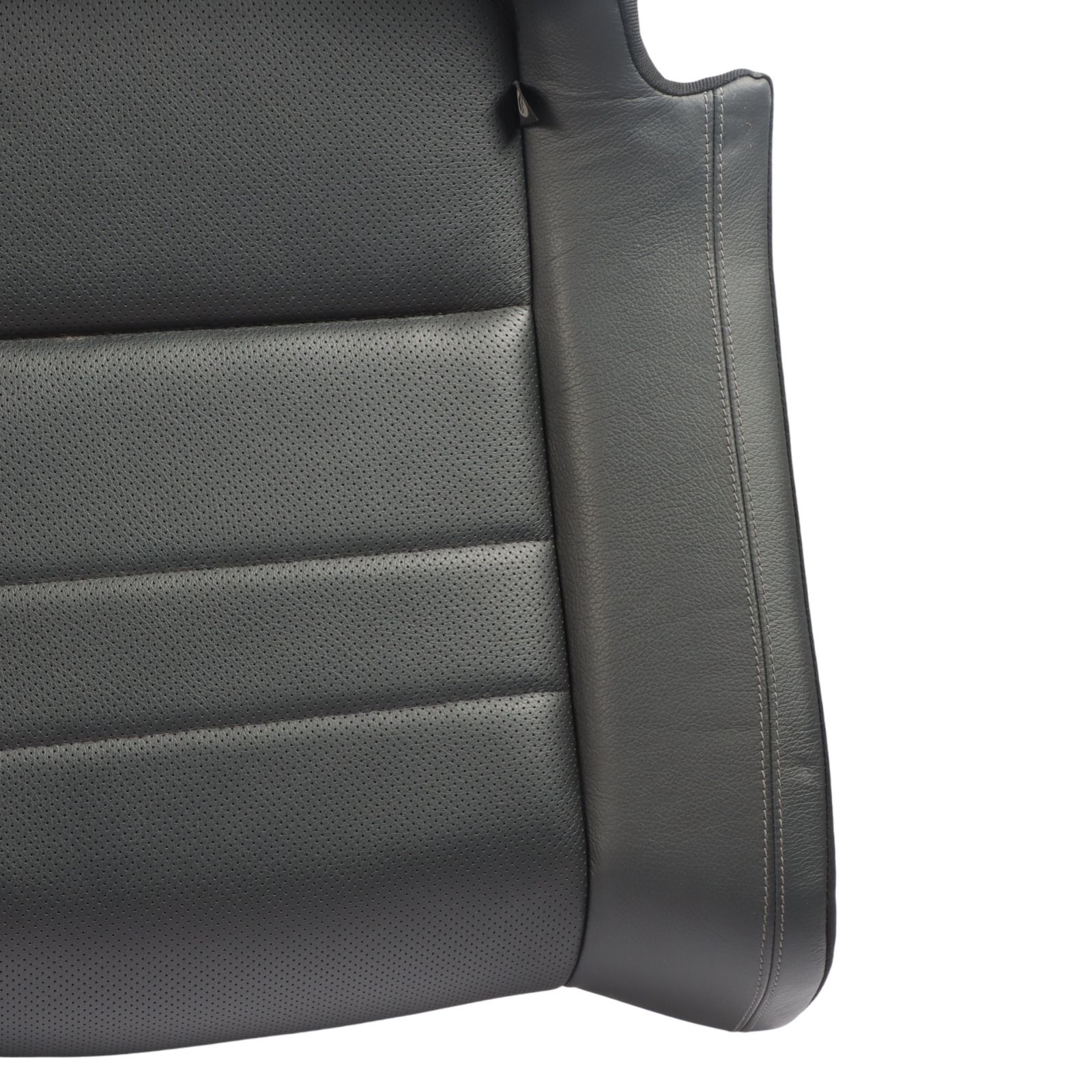 Rear Seat Bench Mercedes C207 W207 Coupe Couch Seat Covering Leather Black