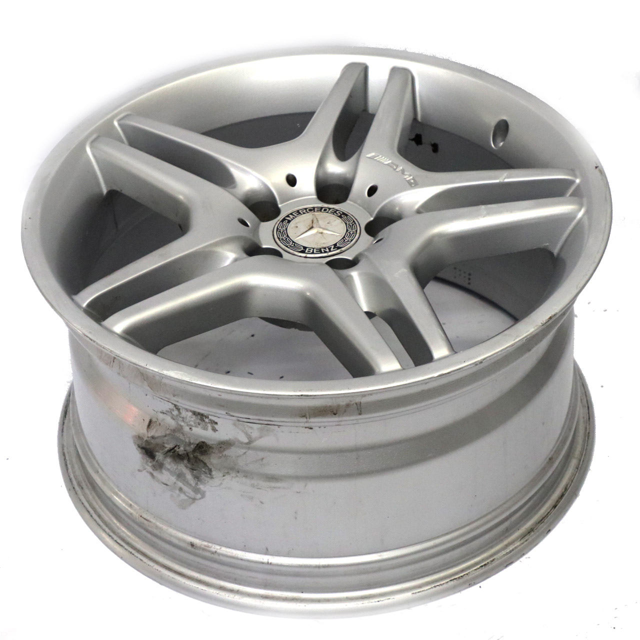 Mercedes W211 AMG Rear Alloy Wheel Rim 18" ET:39 9J 5 Double Spoke A2114012702