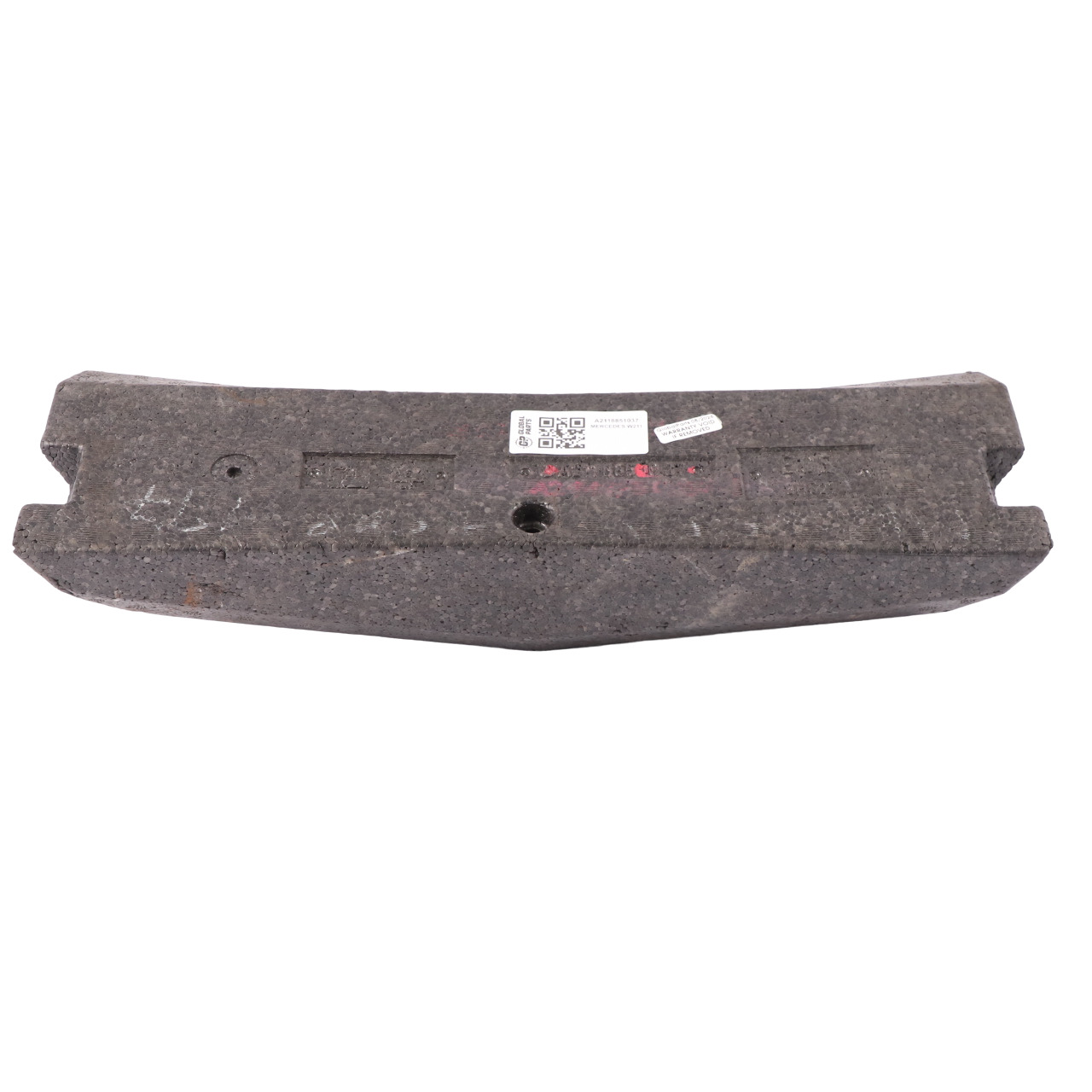 Mercedes W211 Bumper Reinforcement Impact Absorber Front Center Foam A2118851037