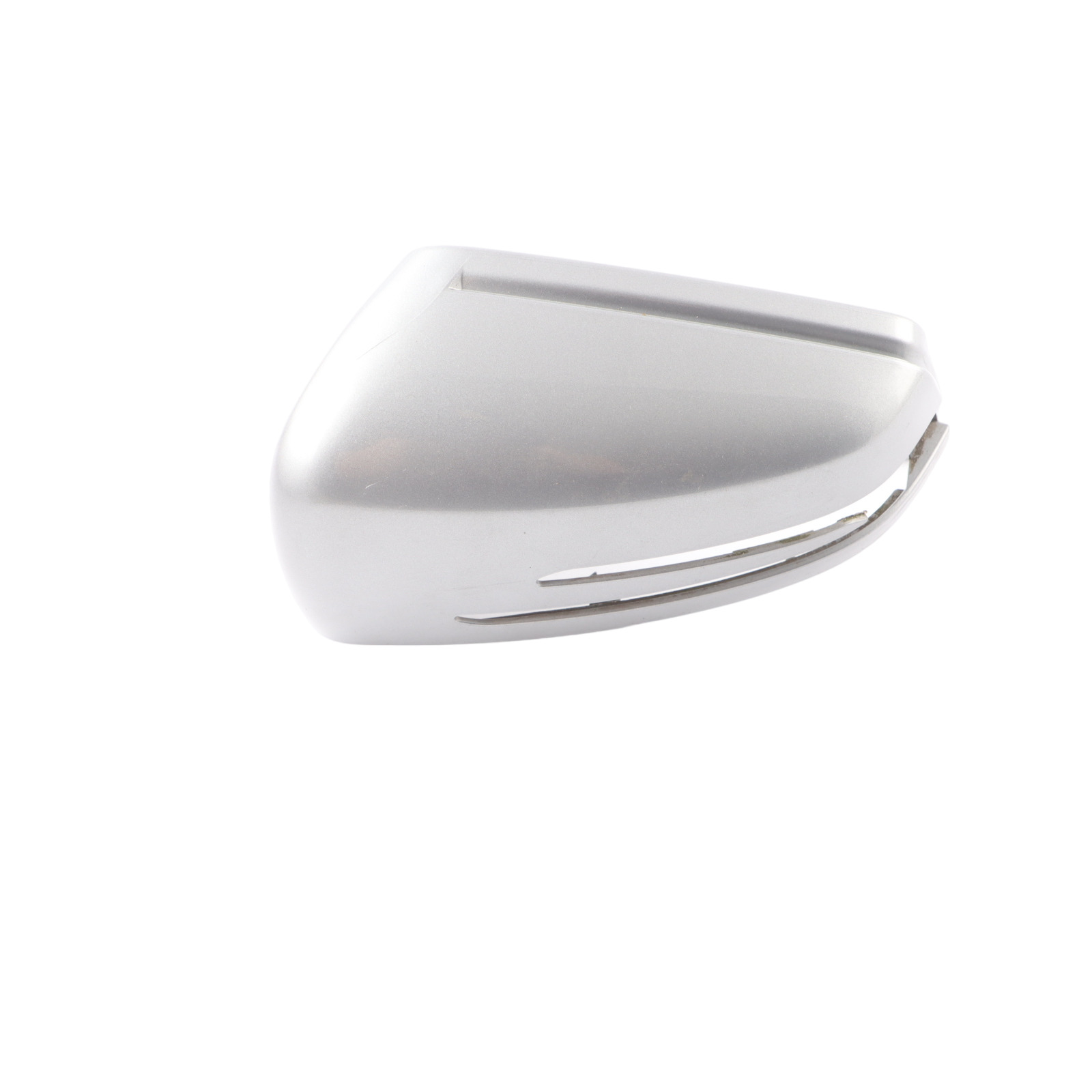 Mercedes W212 Wing Mirror Cover Door Left N/S Cap Indicator Palladium Silver 792