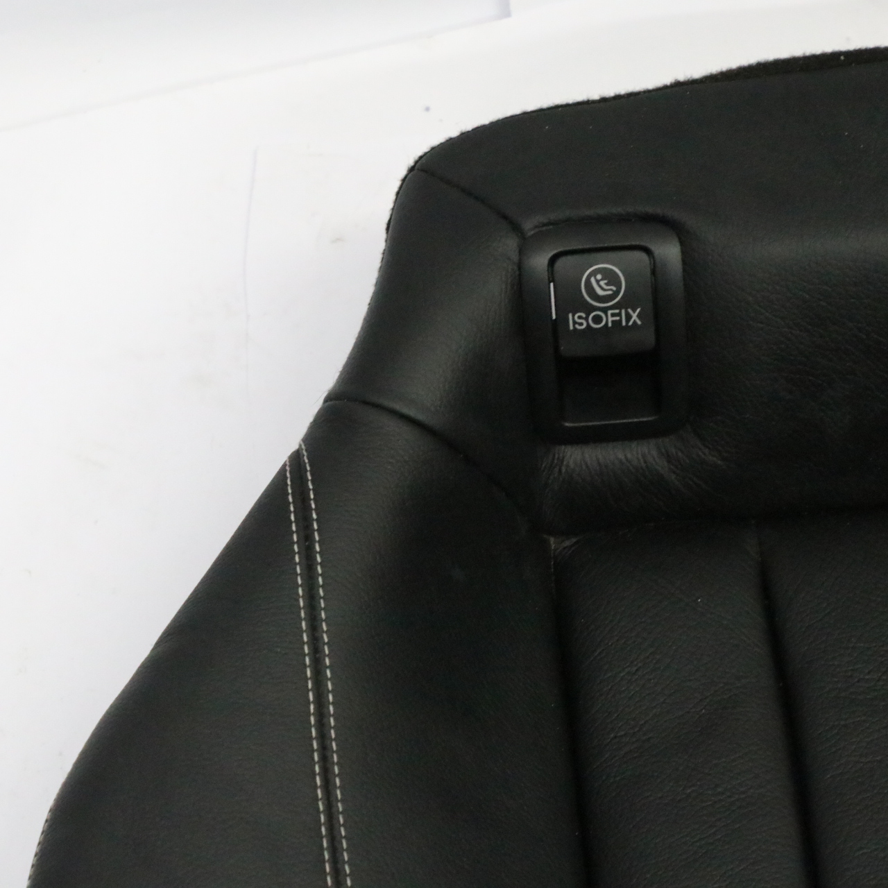 Mercedes X218 Rear Base Back Seat Cushion Outer Cover Leather Black A2189200035