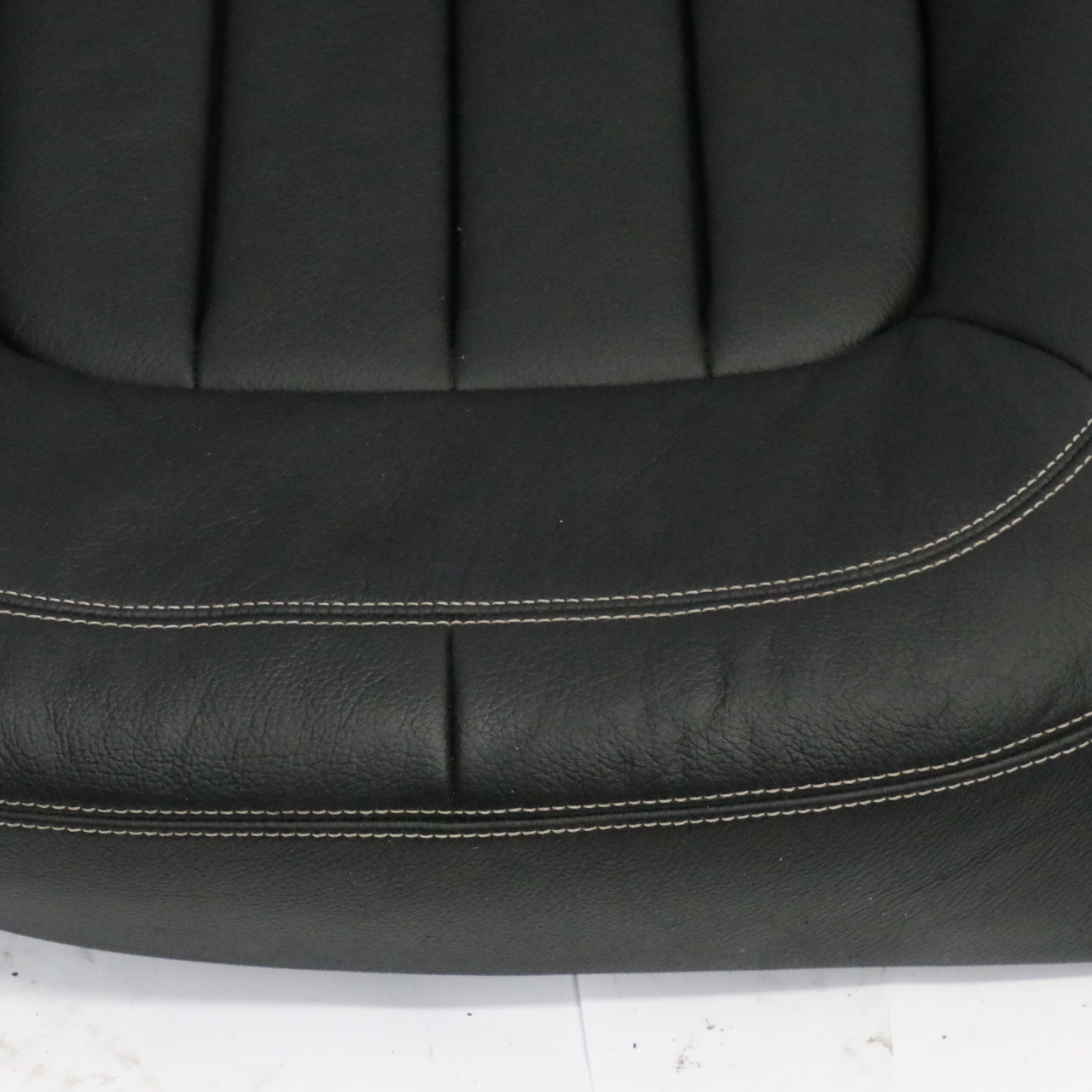 Mercedes X218 Rear Base Back Seat Cushion Outer Cover Leather Black A2189200035