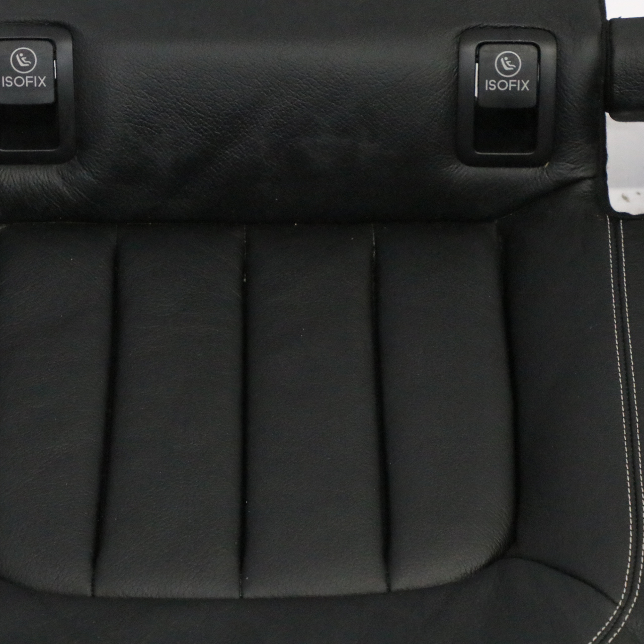 Mercedes X218 Rear Base Back Seat Cushion Outer Cover Leather Black A2189200035