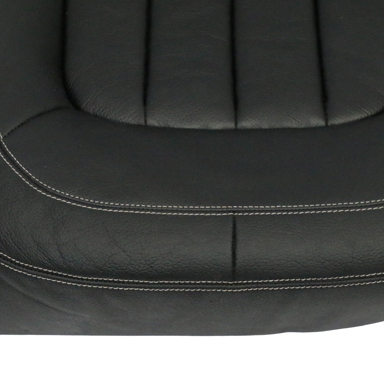 Mercedes X218 Rear Base Back Seat Cushion Outer Cover Leather Black A2189200035