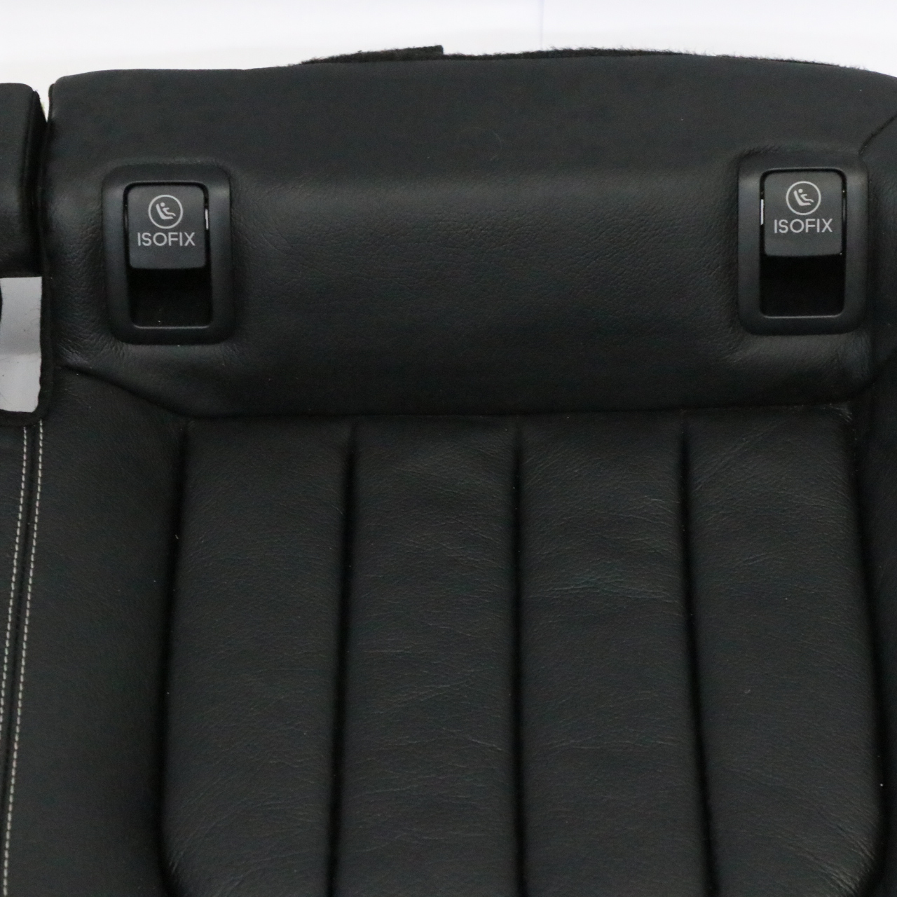 Mercedes X218 Rear Base Back Seat Cushion Outer Cover Leather Black A2189200035