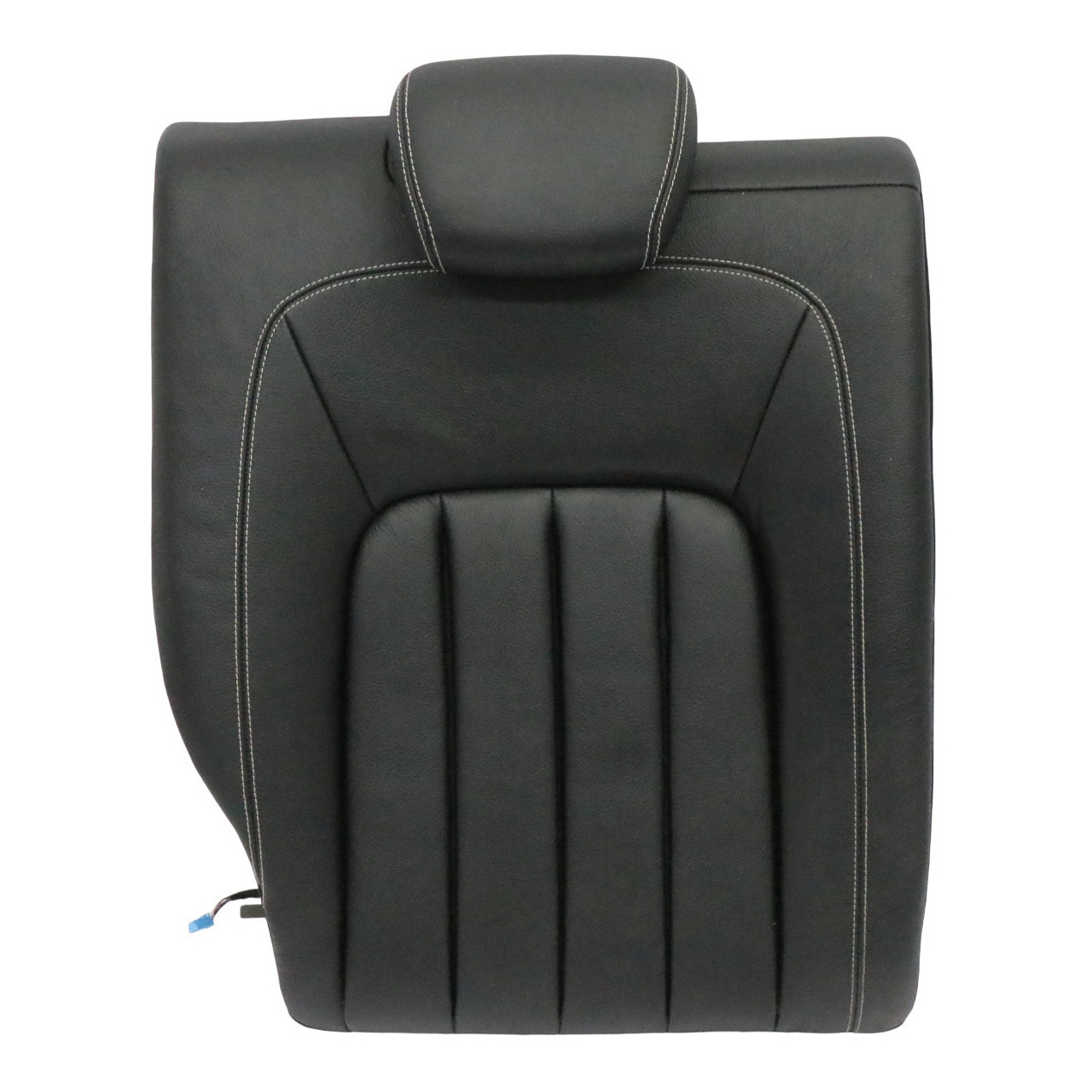 Mercedes X218 Seat Backrest Rear Right O/S Leather Black A2189203733