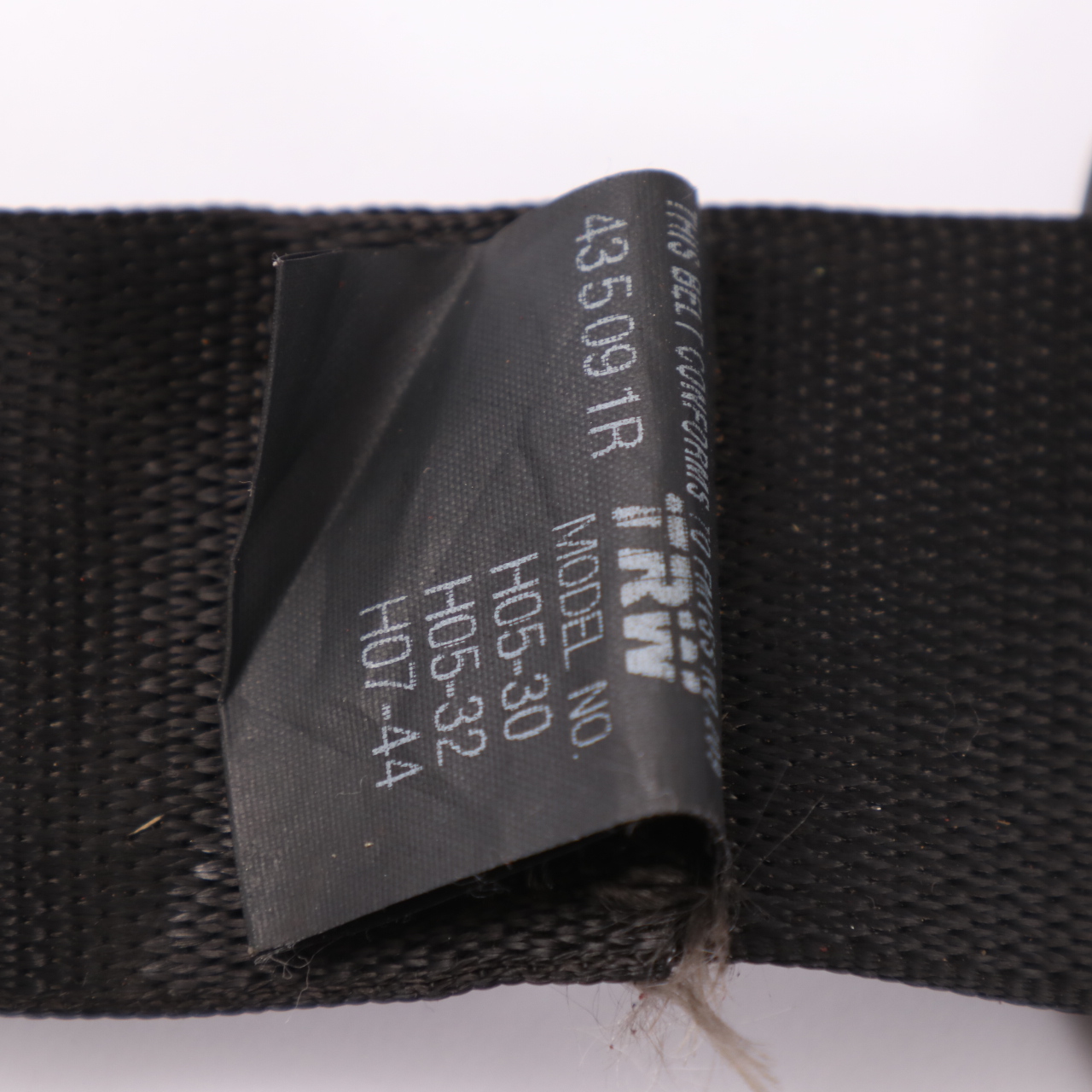 Mercedes W251 Seat Belt Upper Rear Right O/S Seatbelt Black A2518608085