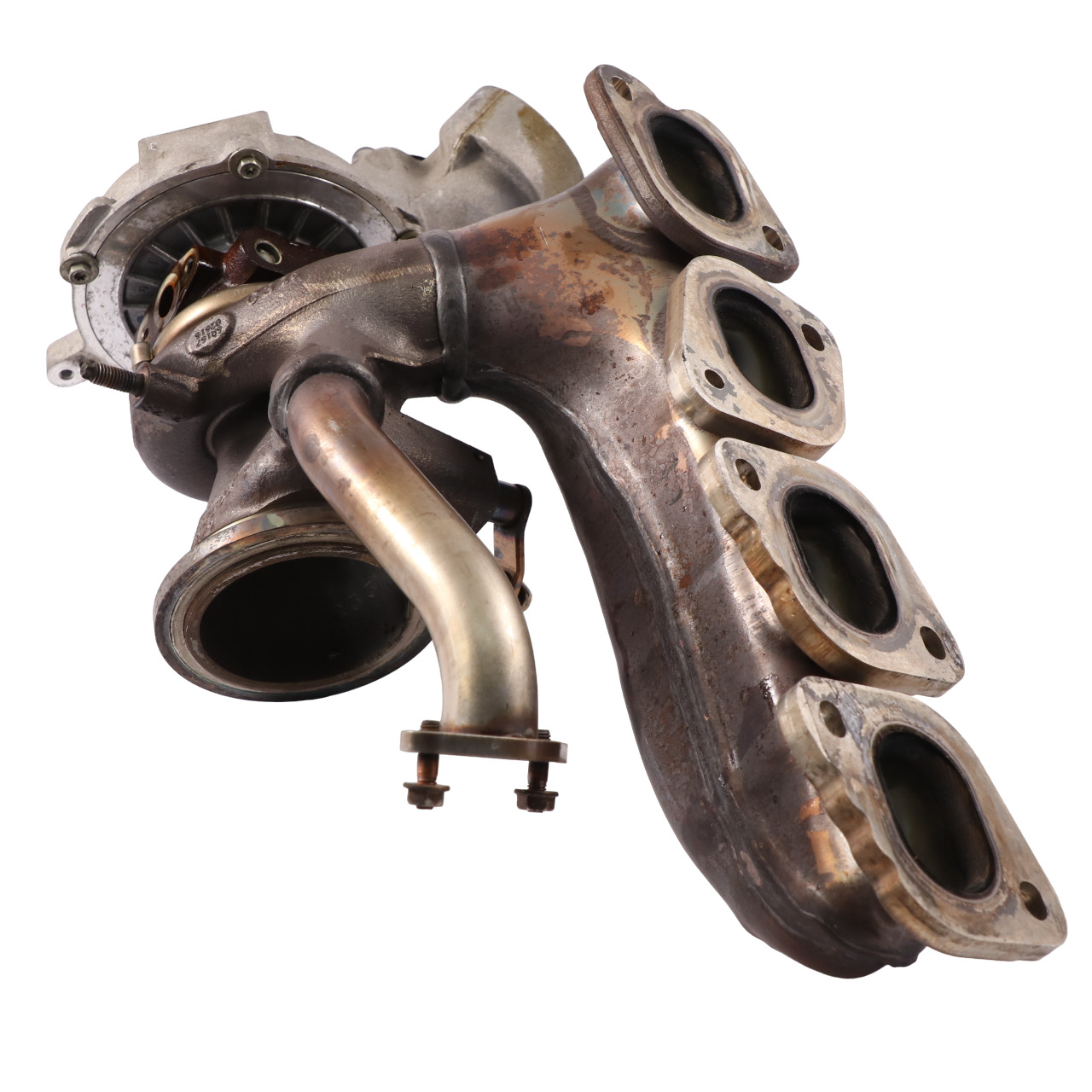 Mercedes W213 M274 Turbo Turbocharger Exhaust Manifold A2740904180 