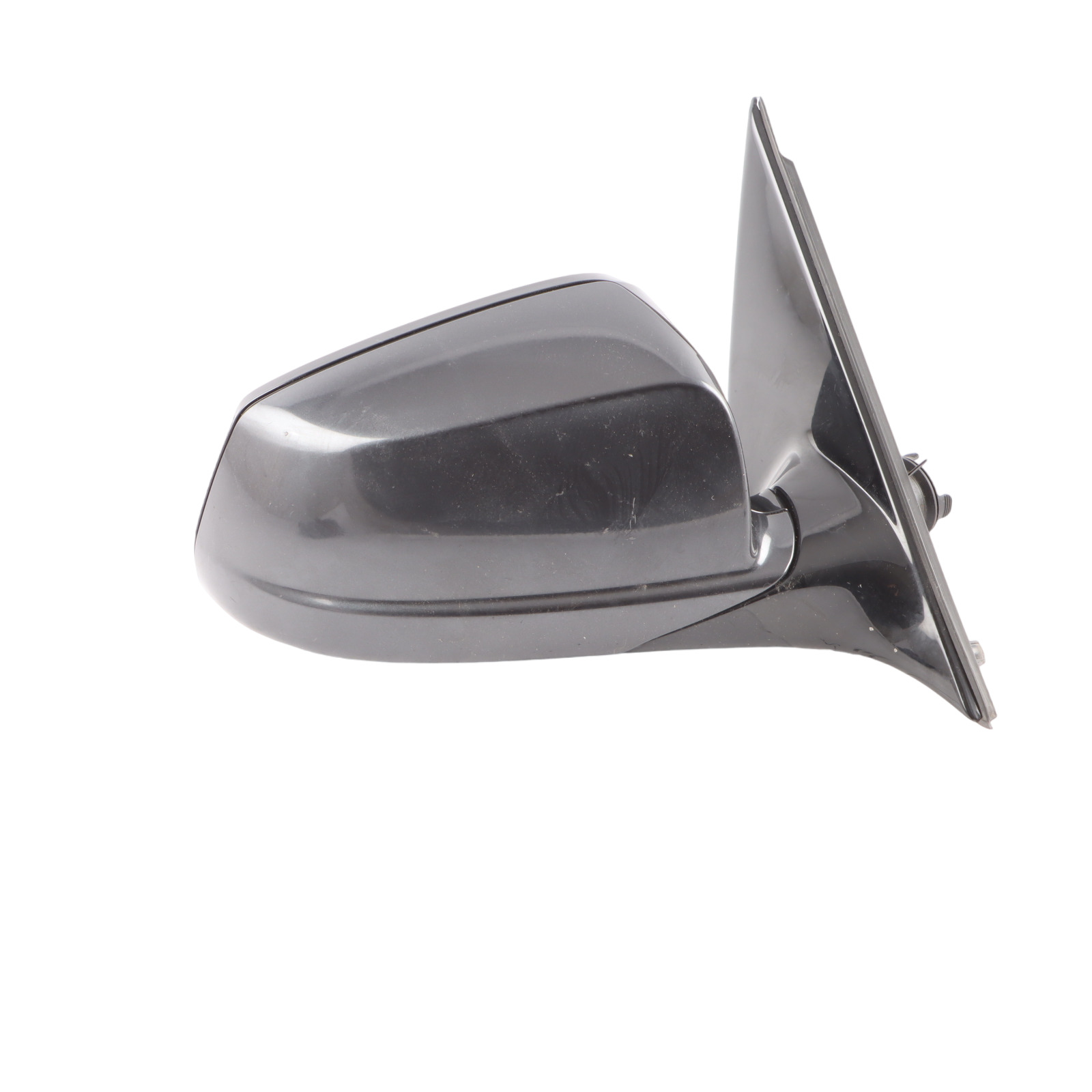 Wing Mirror BMW F10 F11 Side Right O/S Door Heated High Gloss Sophisto Grey A90