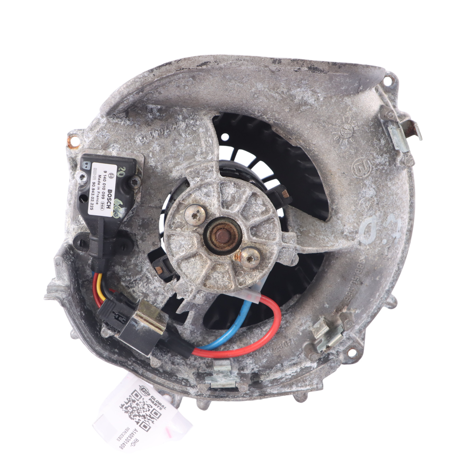 Mercedes C140 Heater Blower Motor Fan A1408301408