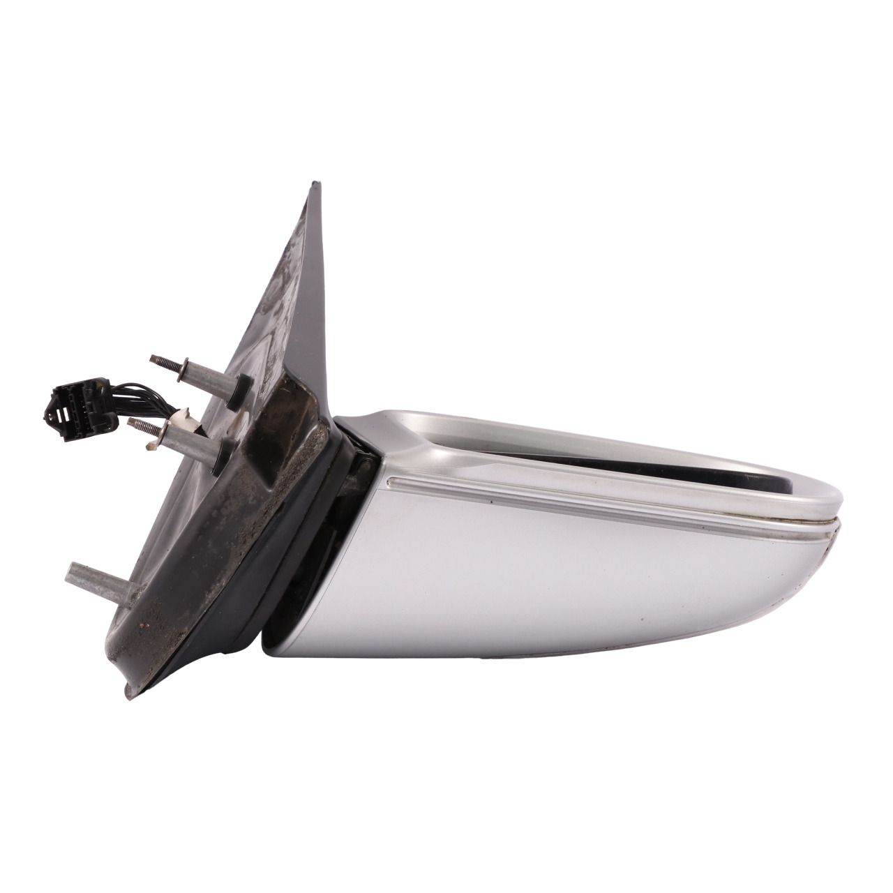 Mercedes W163 Wing Mirror Outside Right O/S Power Fold Brilliant Silver - 9744