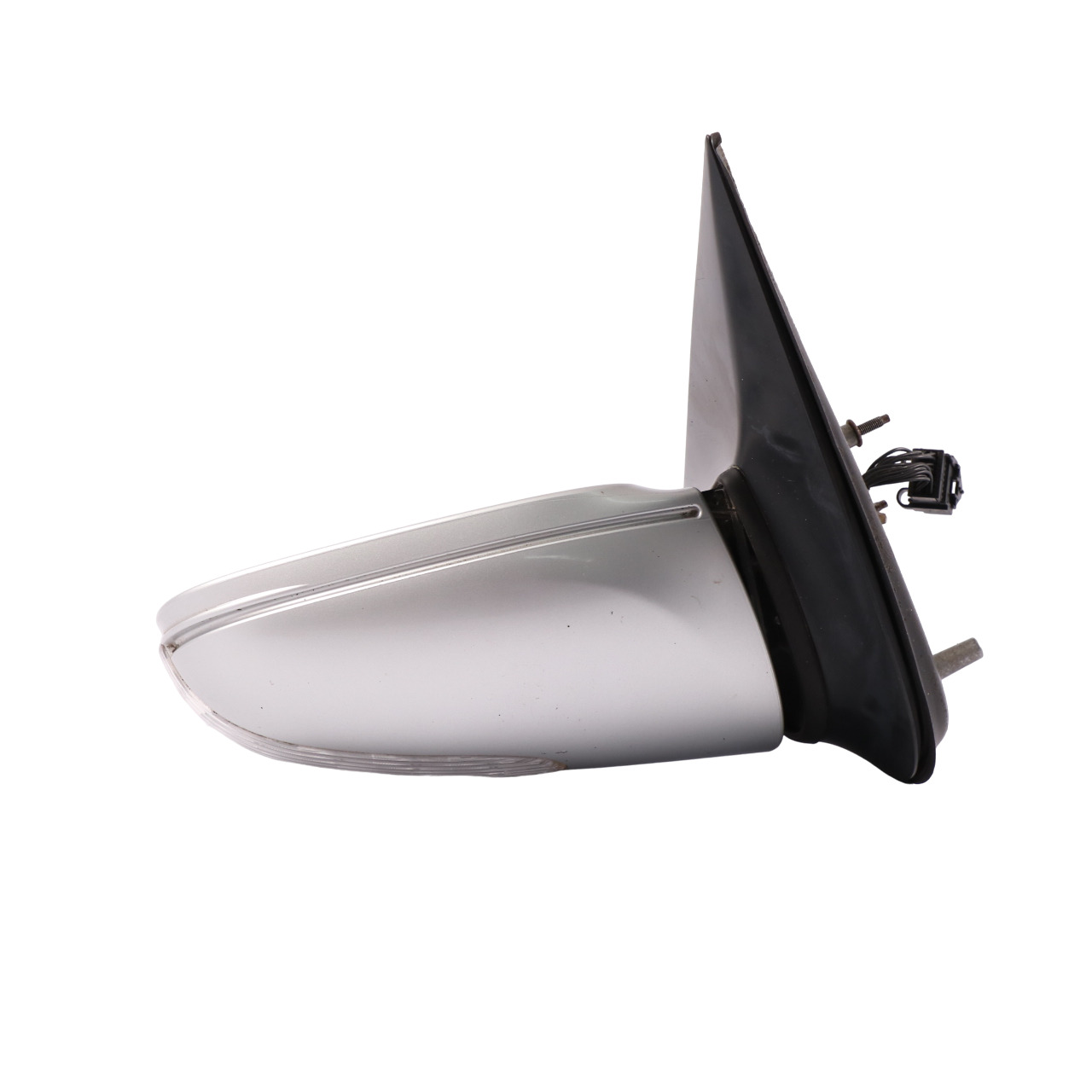 Mercedes W163 Wing Mirror Outside Right O/S Power Fold Brilliant Silver - 9744