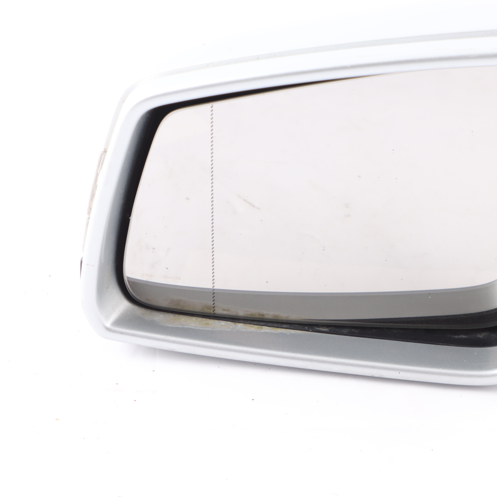 Mercedes W204 Wing Mirror Door Left N/S Power Fold Auto Dip Iridium Silver 775