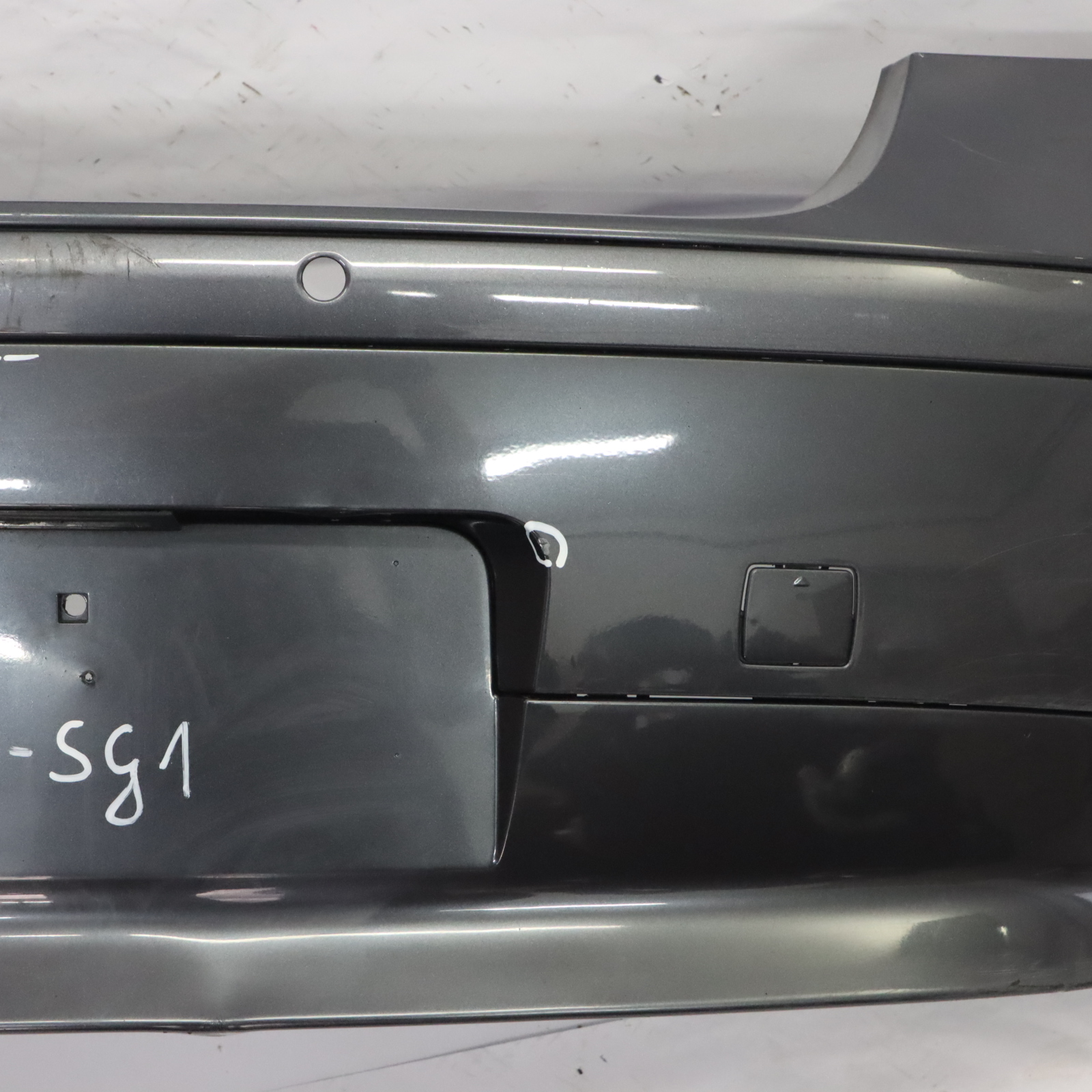 BMW E87 Rear Bumper Trim Panel PDC Sparkling Graphite Metallic - A22