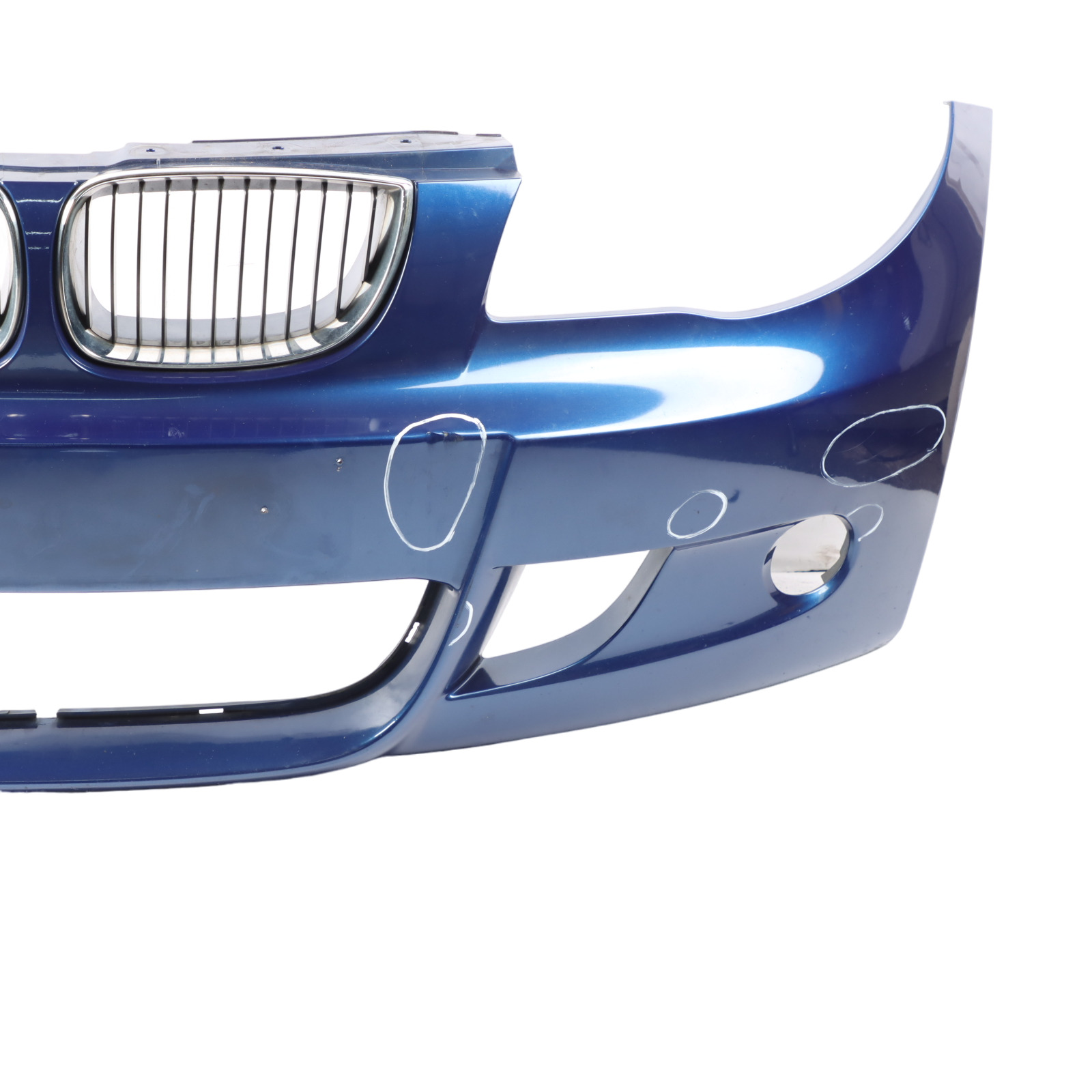 BMW E81 E87 Front Bumper M Sport Trim Panel Le Mans Blue Metallic - 381