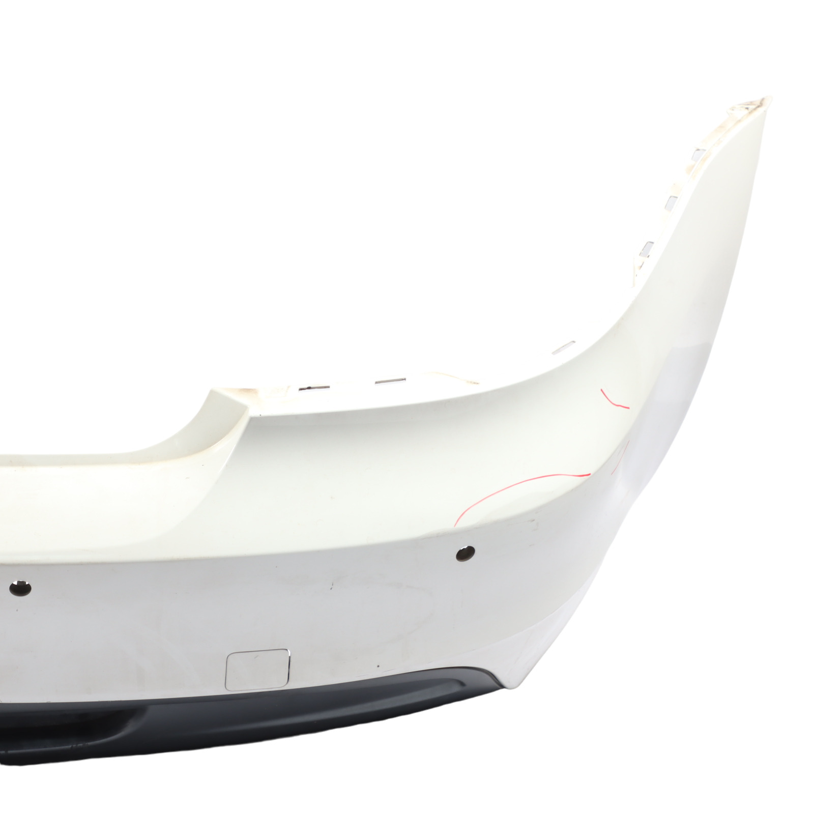 BMW E82 E88 Rear Bumper M Sport Trim Panel Alpinweiss Alpine White - 300