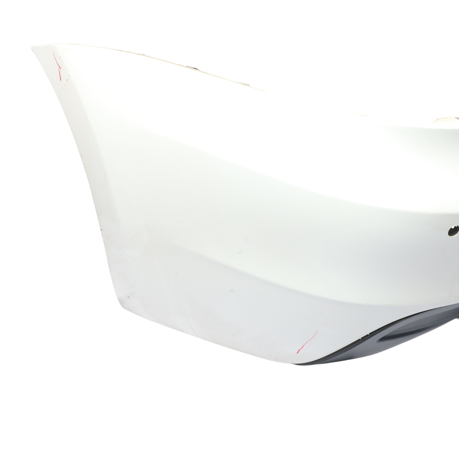 BMW E82 E88 Rear Bumper M Sport Trim Panel Alpinweiss Alpine White - 300