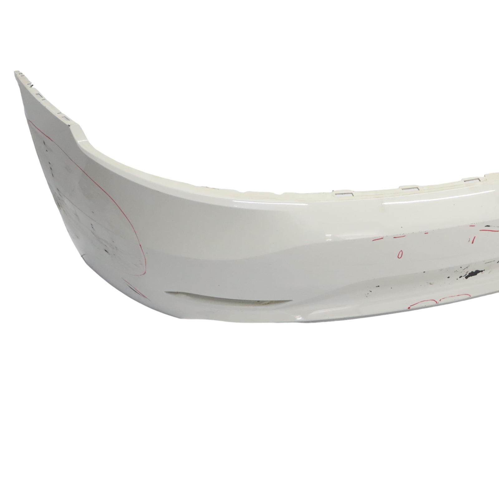 BMW Z4 E89 Convertible Roadster Rear Bumper Trim Panel Alpinweiss White - 300