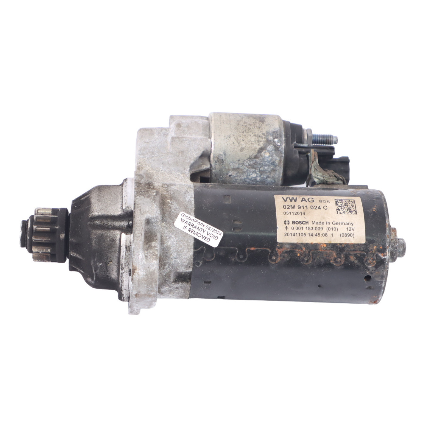 Volkswagen Tiguan 5N Engine Starter Motor 02M911024C