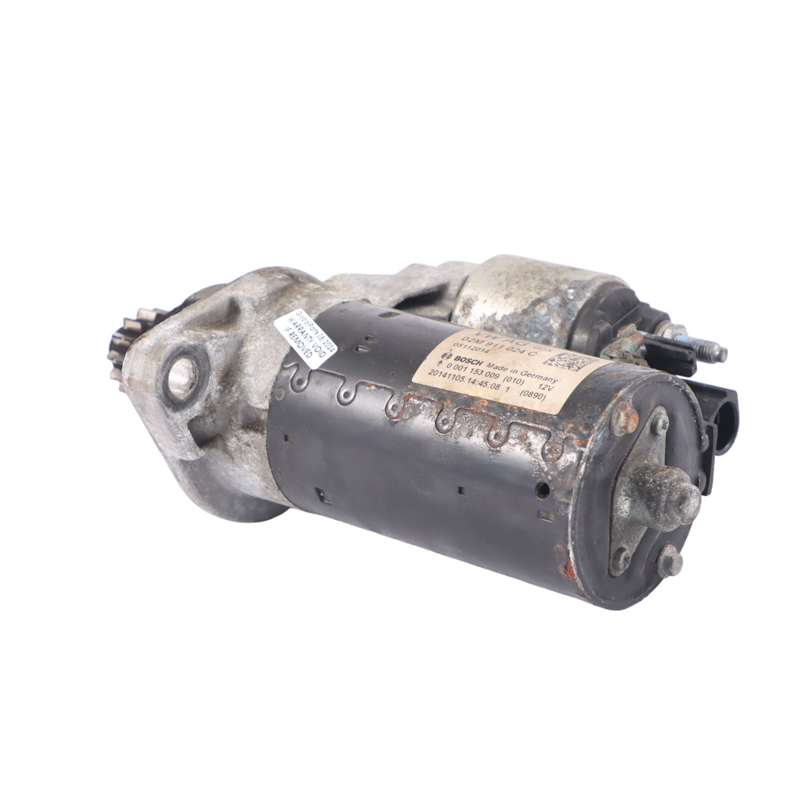 Volkswagen Tiguan 5N Engine Starter Motor 02M911024C