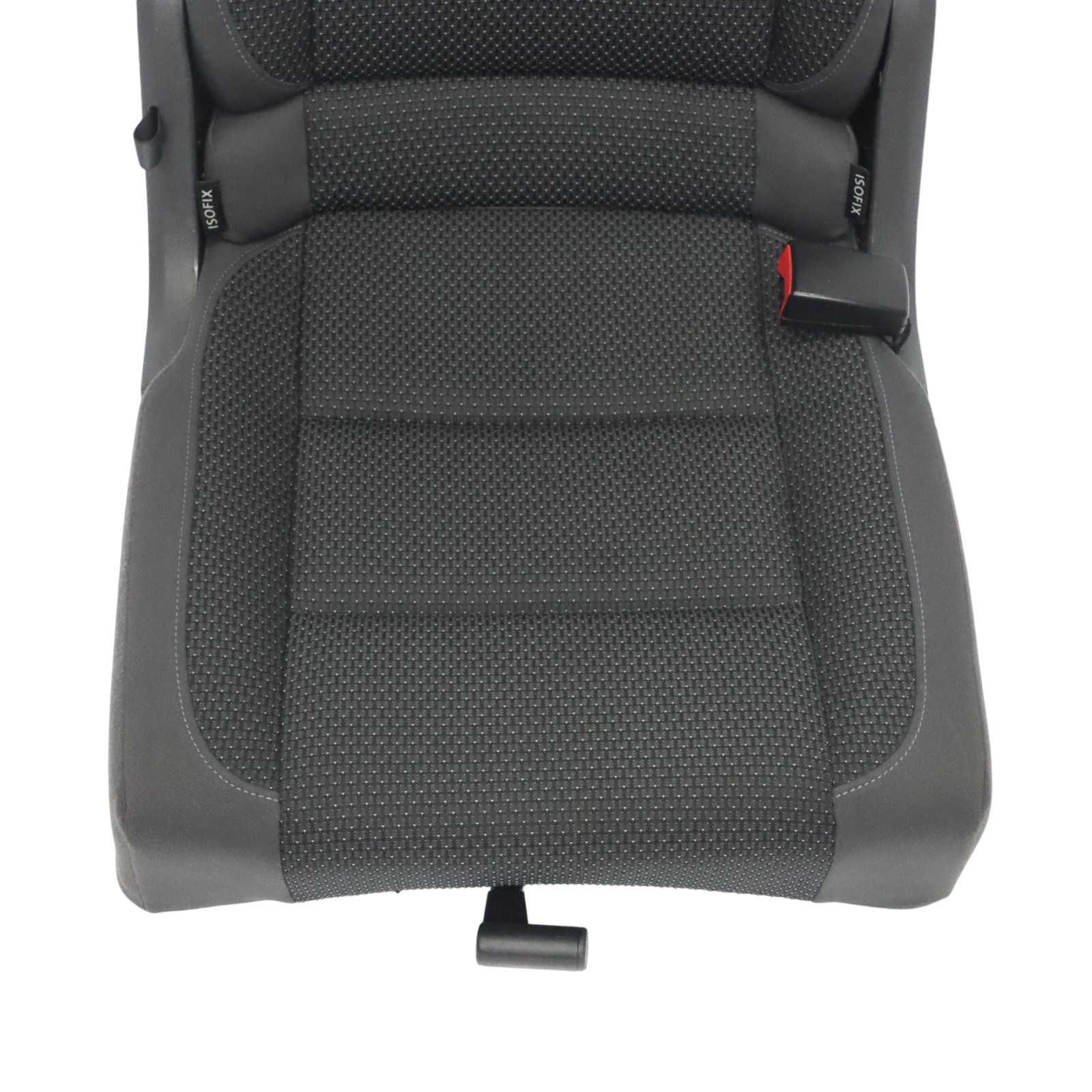 Volkswagen VW Touran MK1 Seat 2nd Row Right O/S Cloth Anthracite Grey Blue