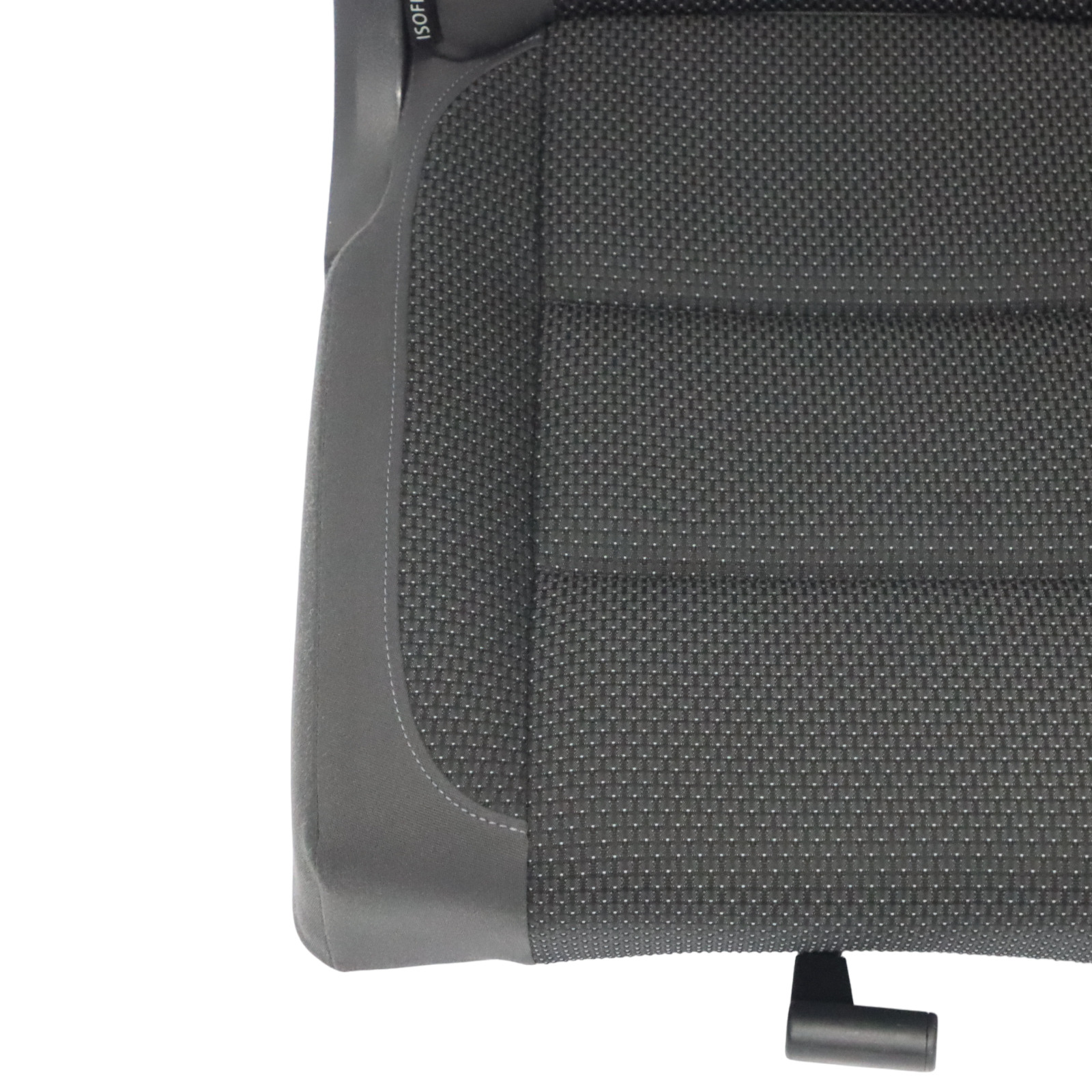 Volkswagen VW Touran MK1 Seat 2nd Row Right O/S Cloth Anthracite Grey Blue