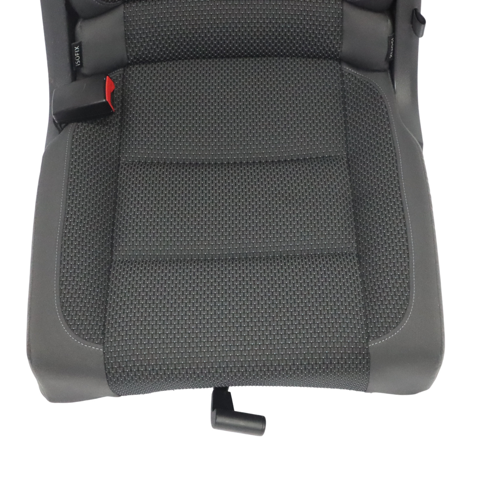 Volkswagen VW Touran MK1 Seat 2nd Row Left N/S Cloth Fabric Anthracite Grey Blue