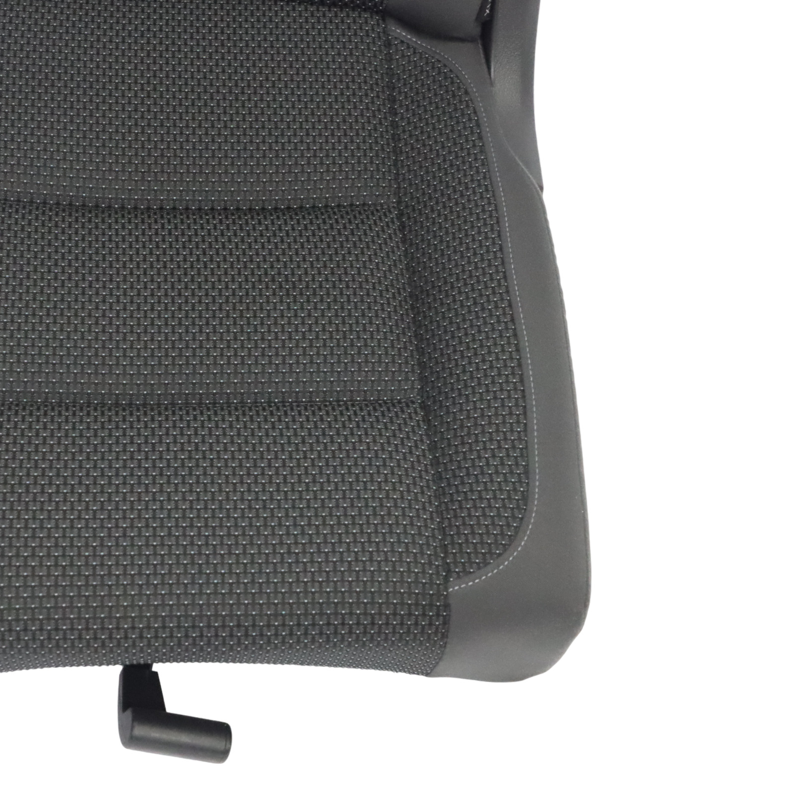 Volkswagen VW Touran MK1 Seat 2nd Row Left N/S Cloth Fabric Anthracite Grey Blue