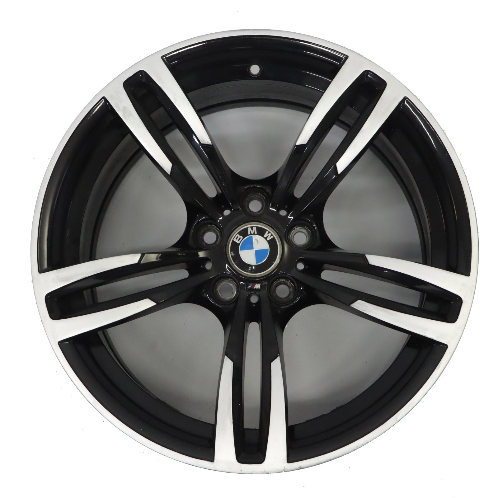 BMW F80 M3 F82 M4 Ferric Grey Front Wheel Alloy Rim 19" 9J M Double Spoke 437