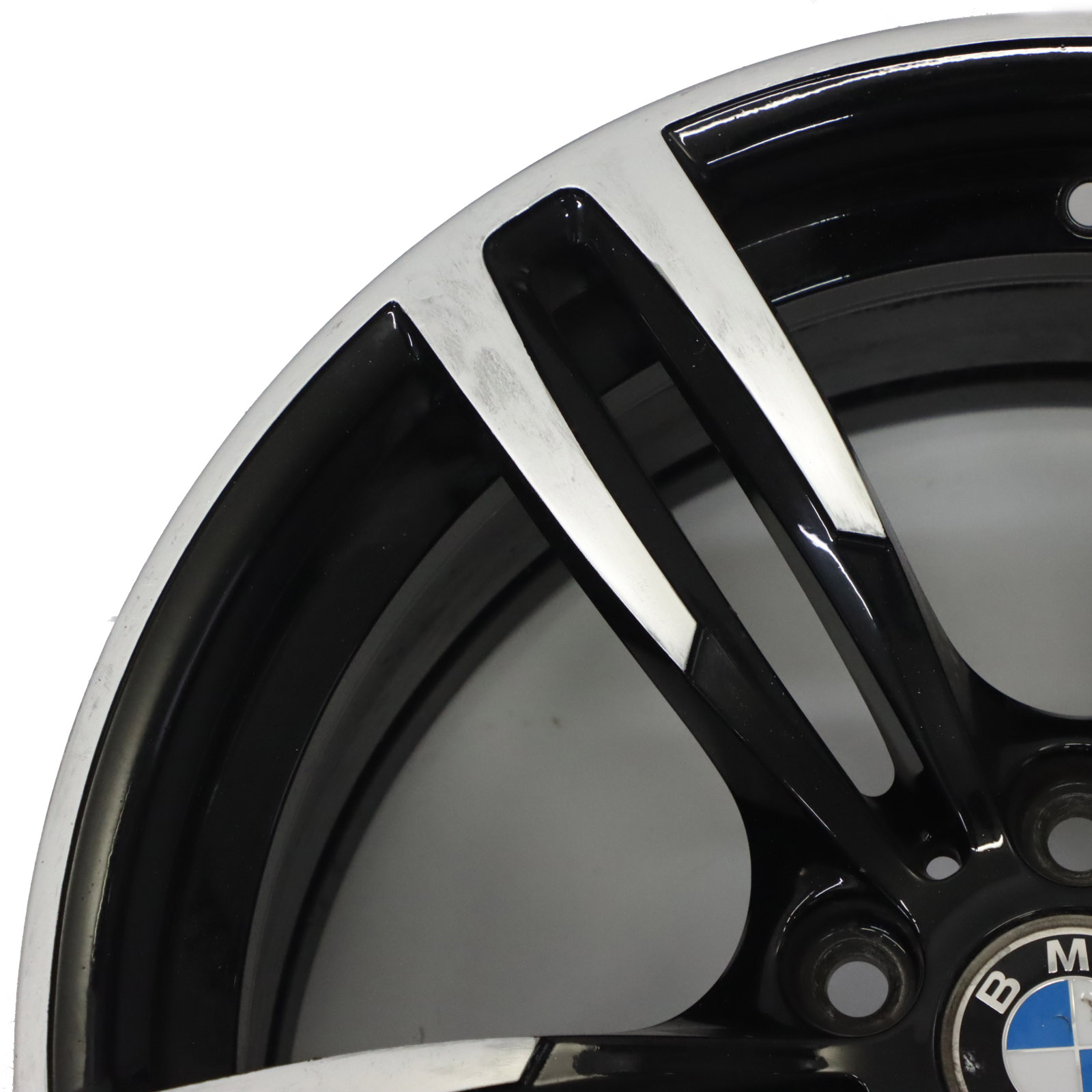 BMW F80 M3 F82 M4 Ferric Grey Front Wheel Alloy Rim 19" 9J M Double Spoke 437