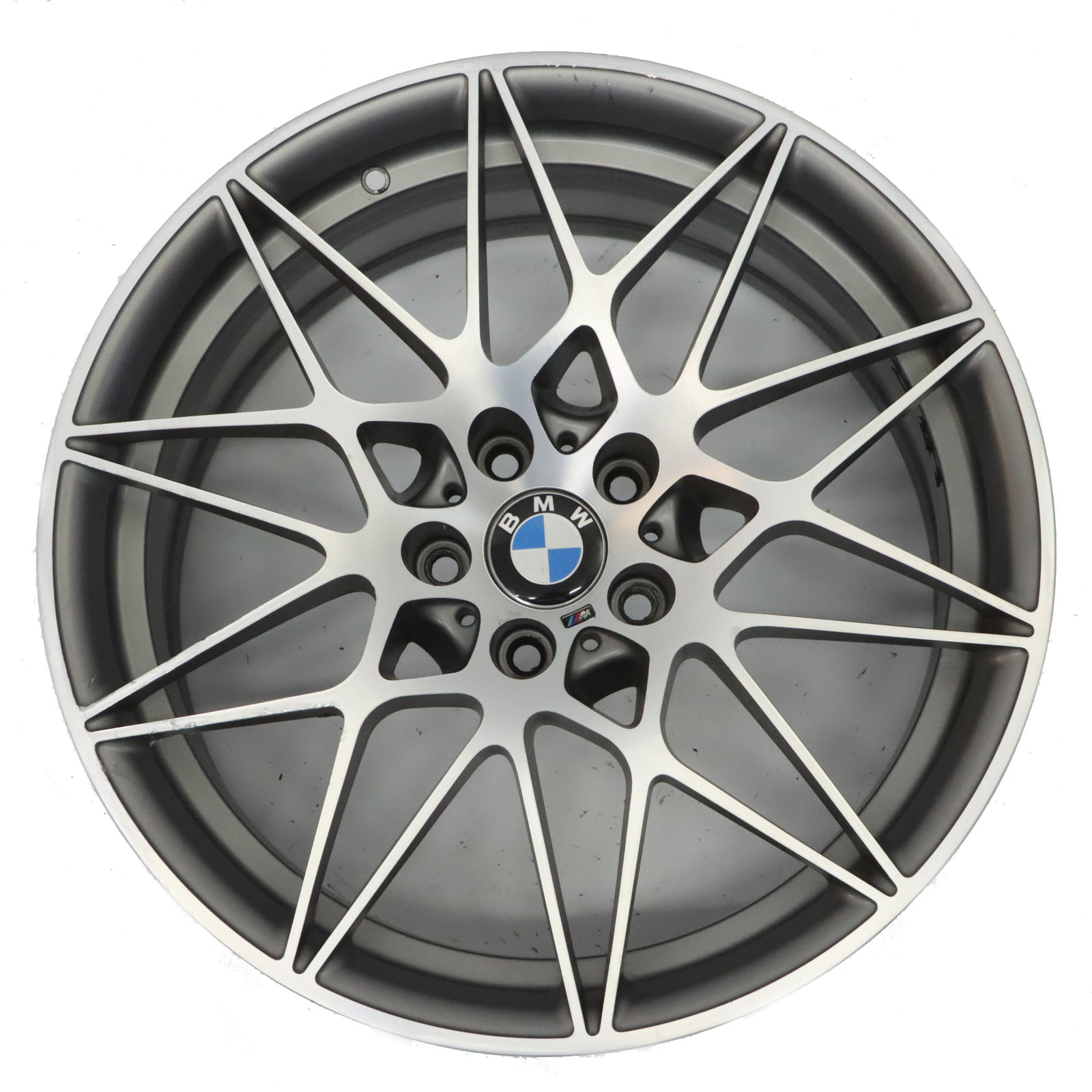 BMW F80 M3 Ferric Grey Front Wheel Alloy Rim 20" M Star Spoke 666 9J 2287500