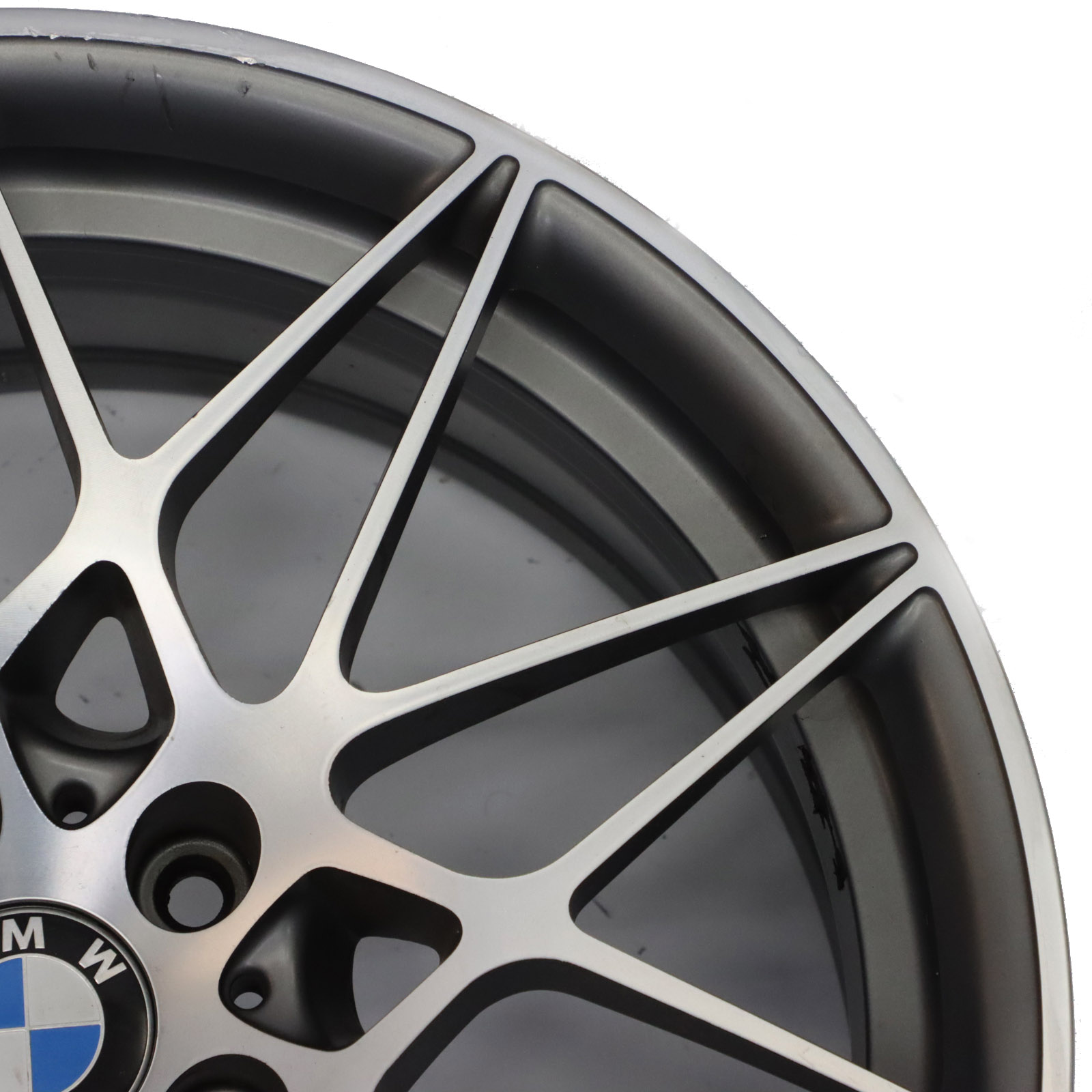 BMW F80 M3 Ferric Grey Front Wheel Alloy Rim 20" M Star Spoke 666 9J 2287500