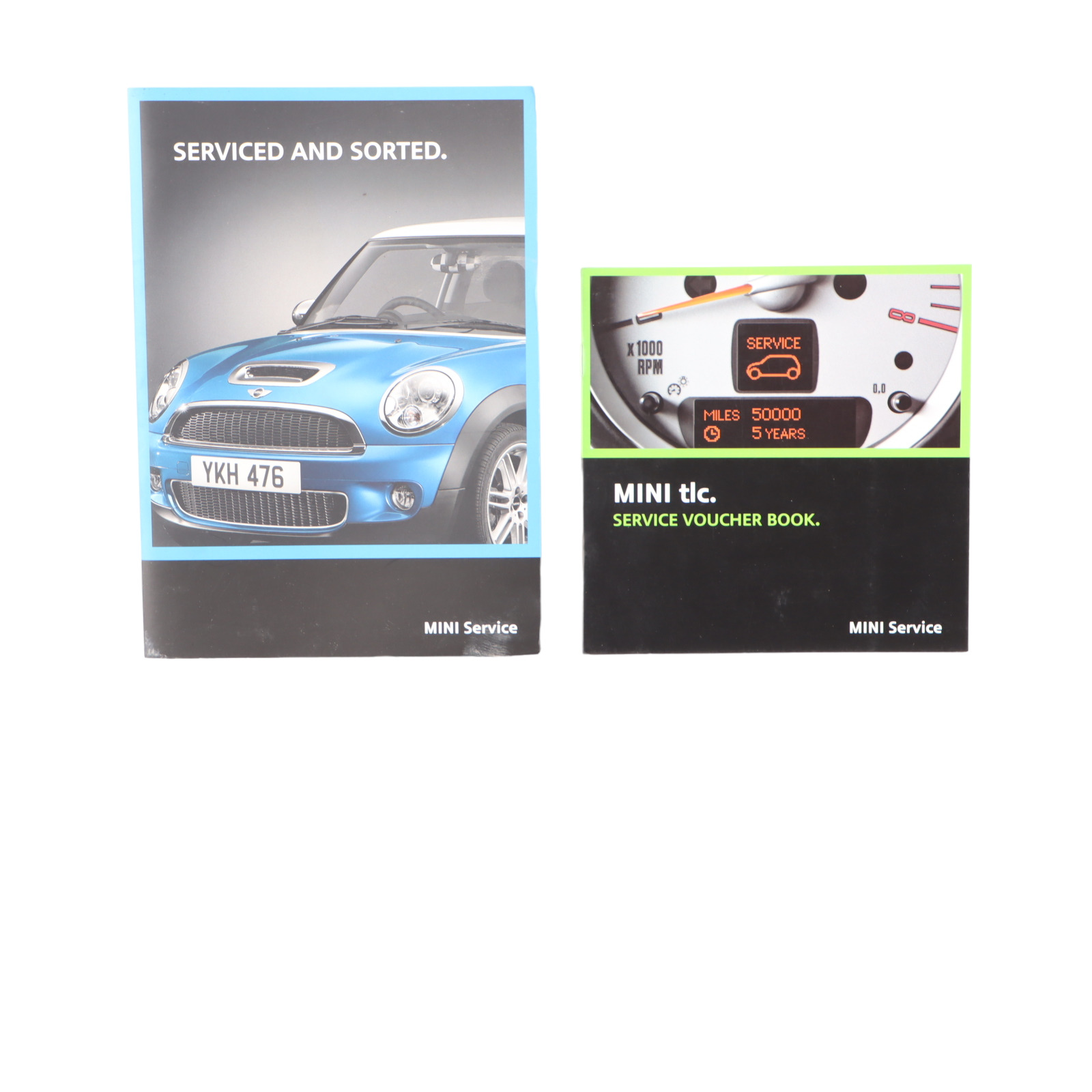 Mini R56 R57 LCI Service Booklet Owner's Handbook Pouch Case Set