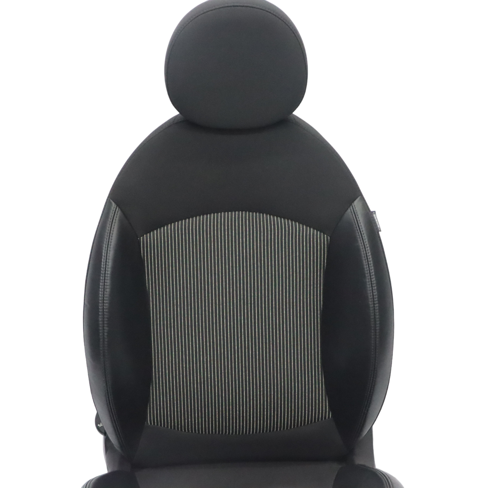 Mini R55 R56 R57 Sport Front Left Seat N/S Half Leather Black Interior