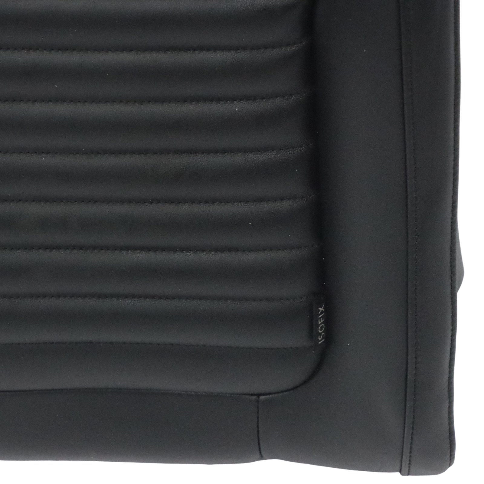 Volkswagen VW Passat B7 Rear Seat Backrest Left N/S Seat Cover Black Leather