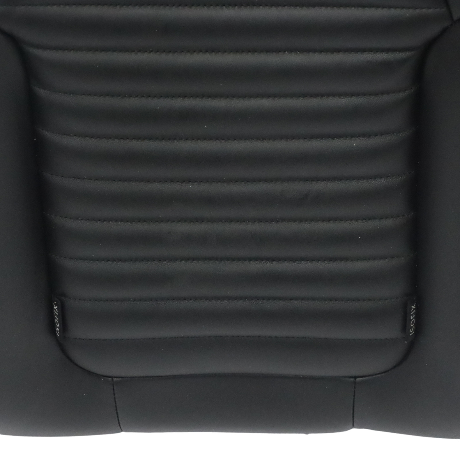 Volkswagen VW Passat B7 Rear Seat Backrest Left N/S Seat Cover Black Leather