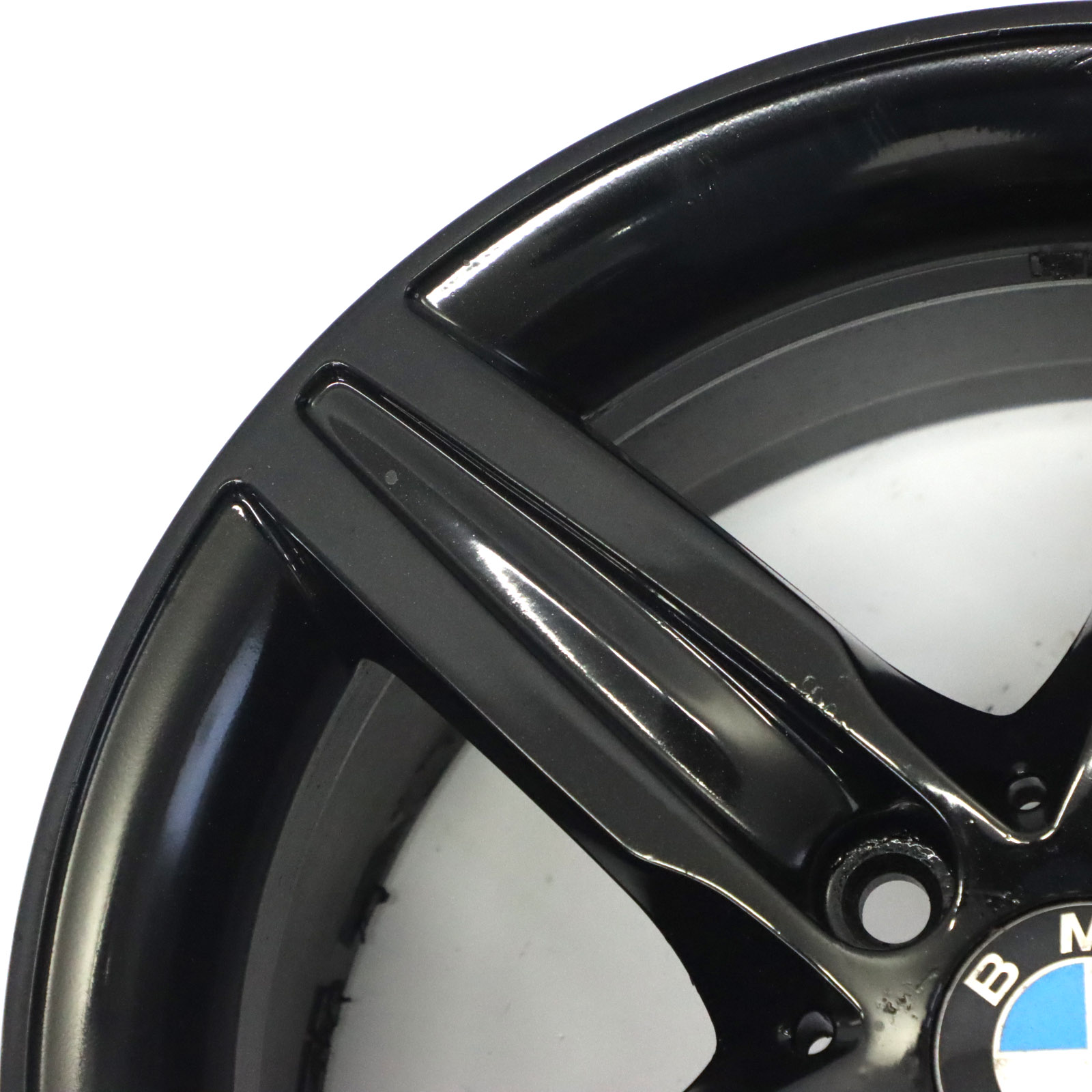 BMW F20 F21 Black Alloy Wheel Rim 17" Star Spoke 379 ET:43 7,5J 6850151