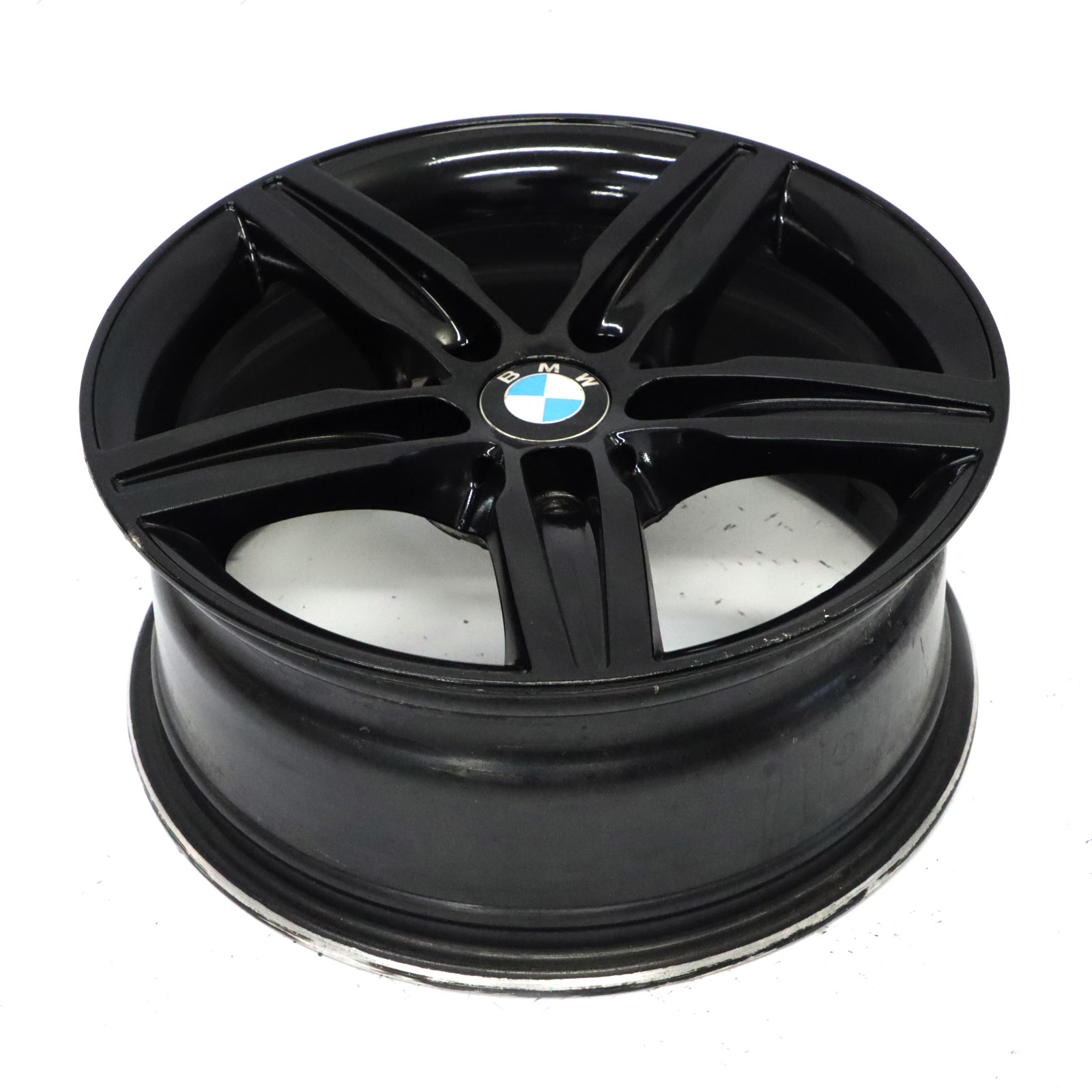 BMW F20 F21 Black Alloy Wheel Rim 17" Star Spoke 379 ET:43 7,5J 6850151