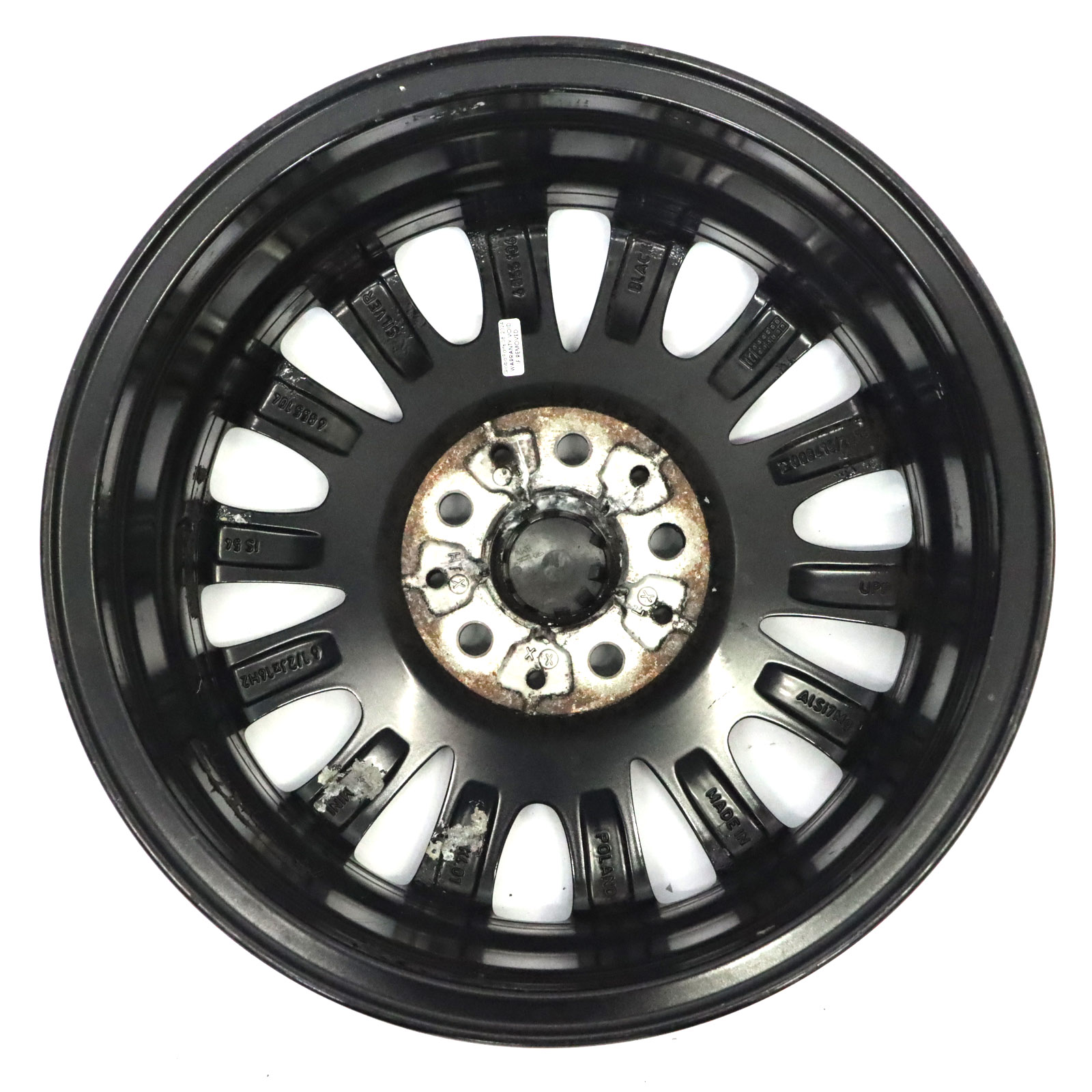 Mini Cooper One F55 F56 Black Wheel Alloy Rim 16" 6,5J Victory Spoke 495 ET:54